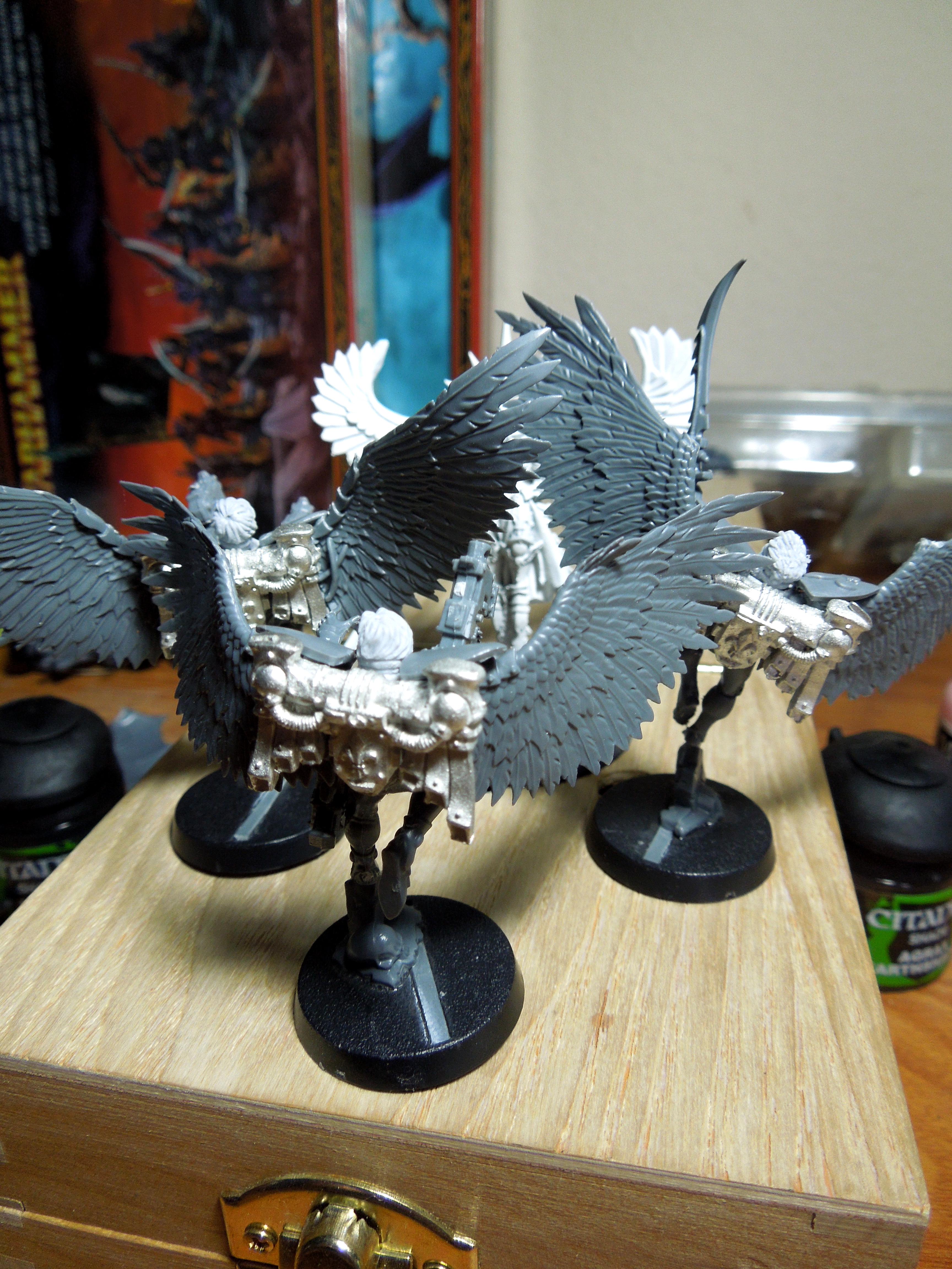 Battle Sisters, Bolters, Seraphim, Seraphim Superior, Sister Superior, Sisters Of Battle