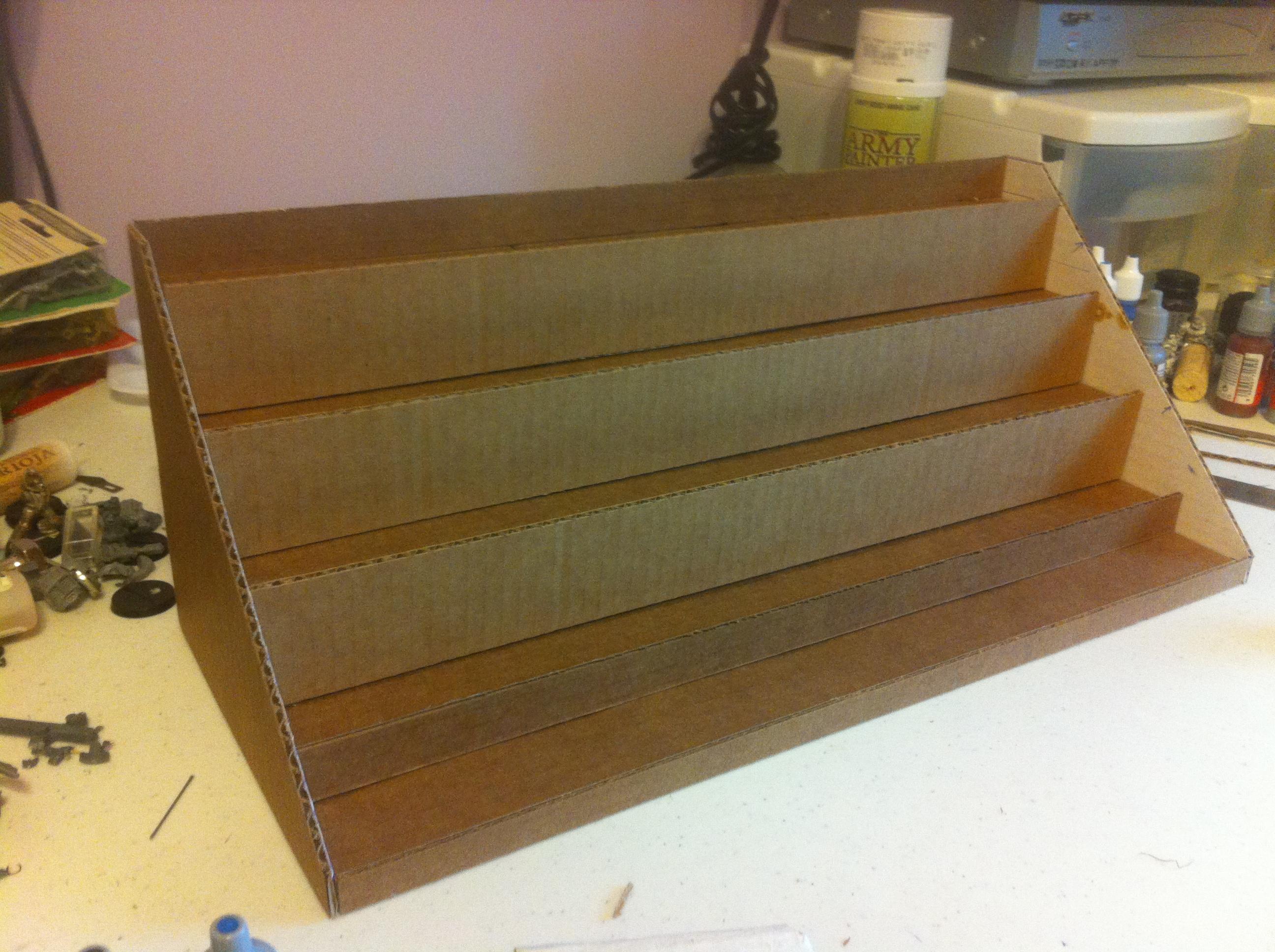 Cardboard paint tray