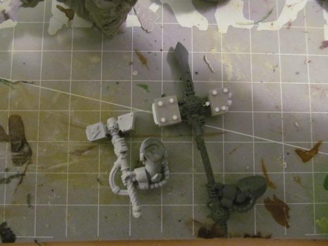 Arm before cutting down to hand