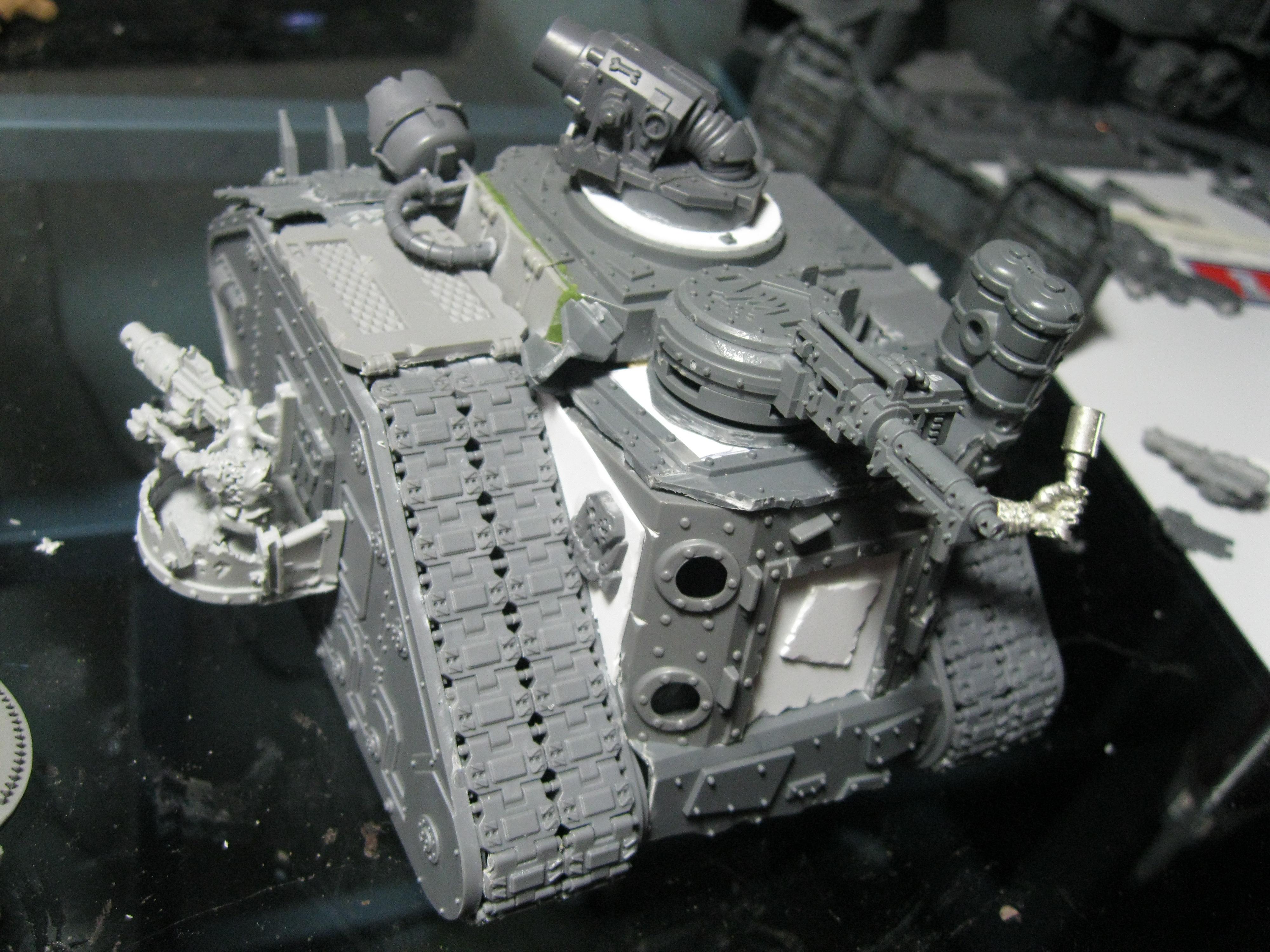 Bad Moons, Conversion, Looted Tank, Looted Wagon, Orks, Work In Progress