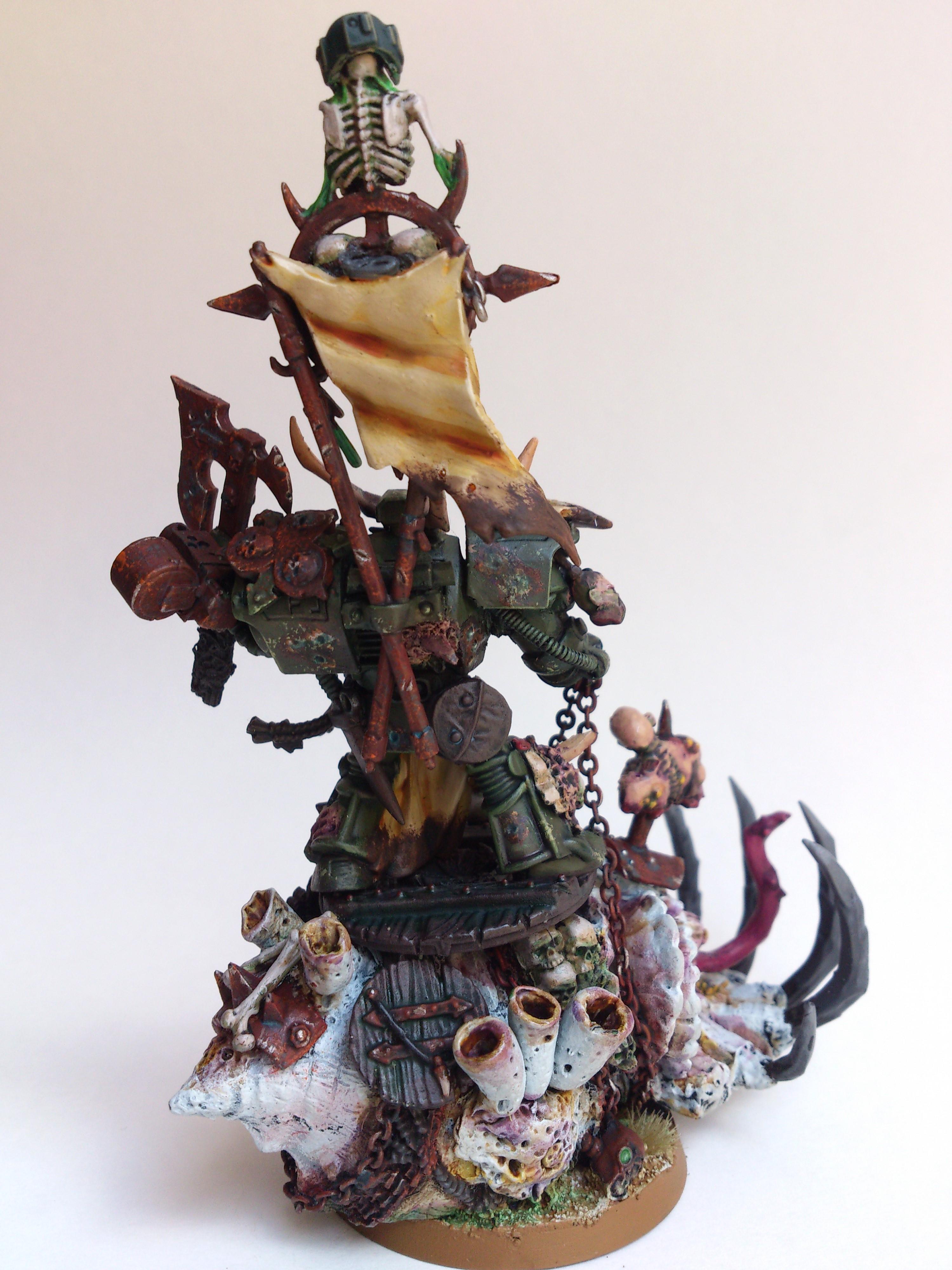 Chaos Sorcerer in terminator armour finished back