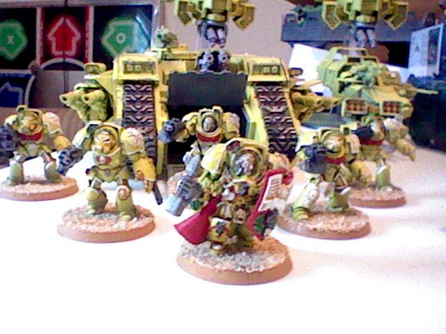 Space Marines, Terminator Armor, Warhammer 40,000