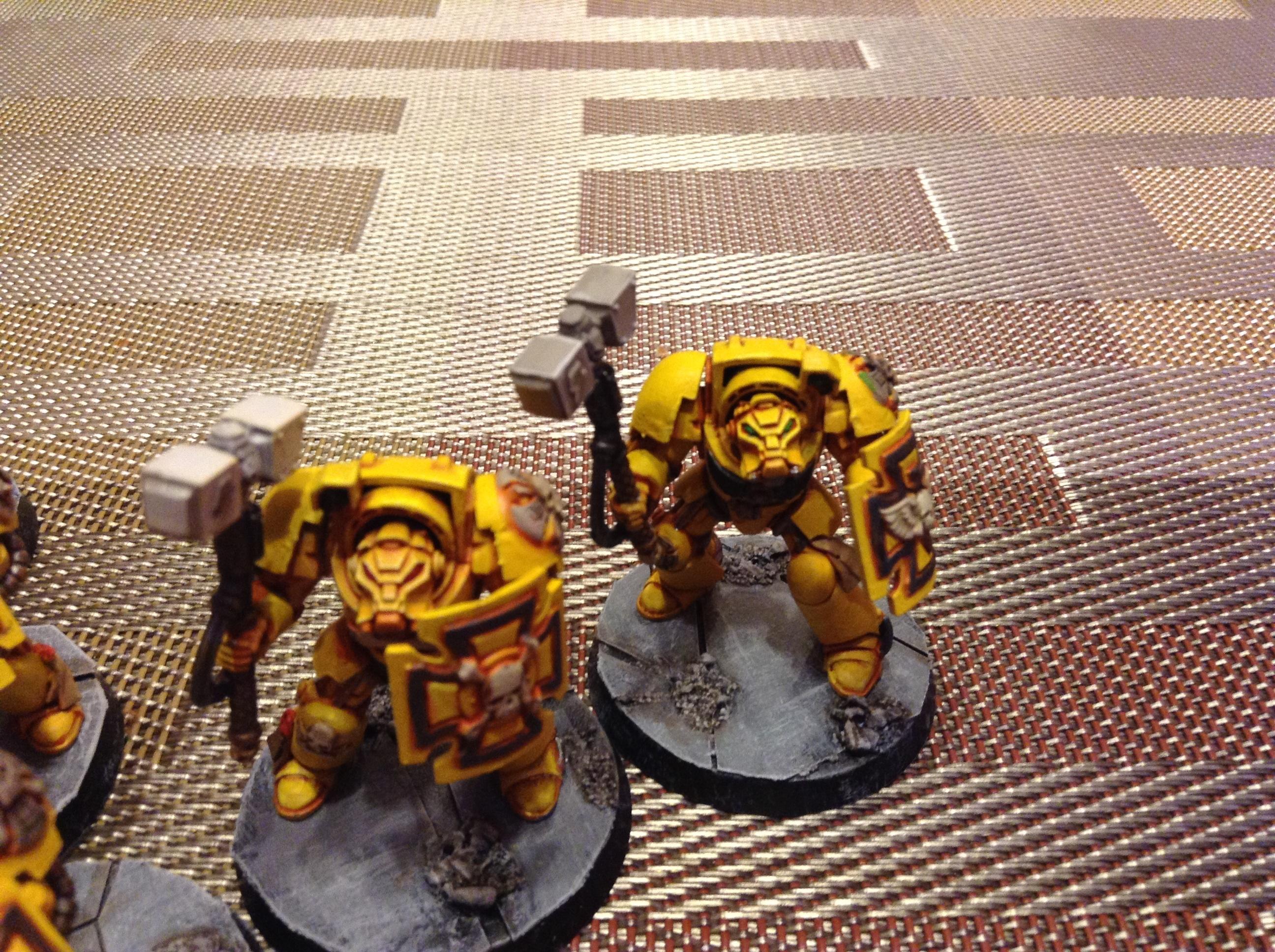 Imperial Fist assault terminators