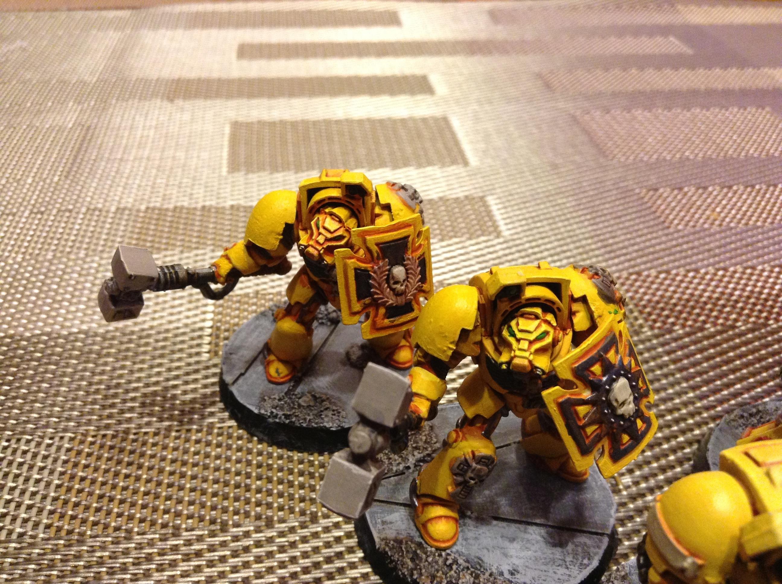 Imperial Fist assault terminators