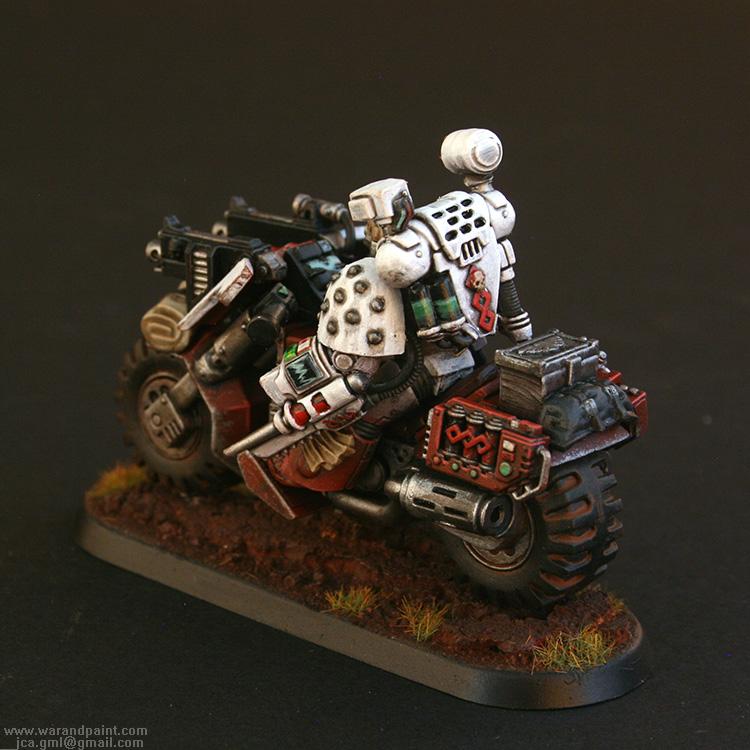 Apothecary, Blood Angels, Jca, Sanguinary Priest, Scout Bike