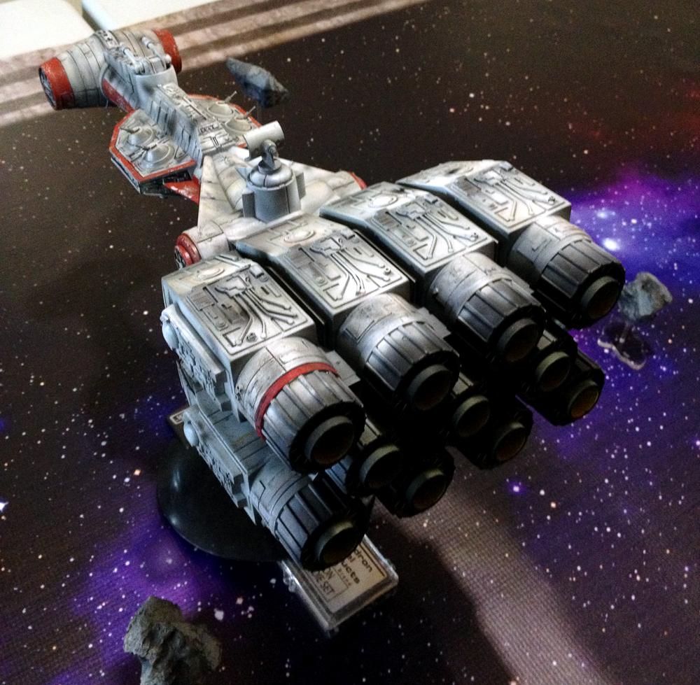 Blockade Runner, Correlian Corvette, Custom, Fantasy Flight, Miniatures Game, Tantive Iv, X-Wing