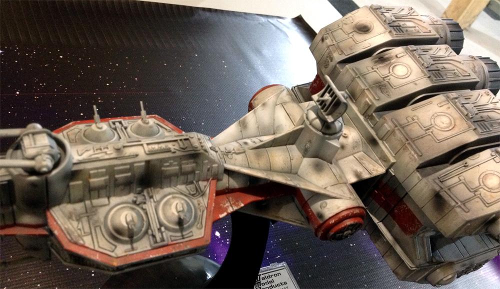 Blockade Runner, Correlian Corvette, Custom, Fantasy Flight, Miniatures Game, Tantive Iv, X-Wing