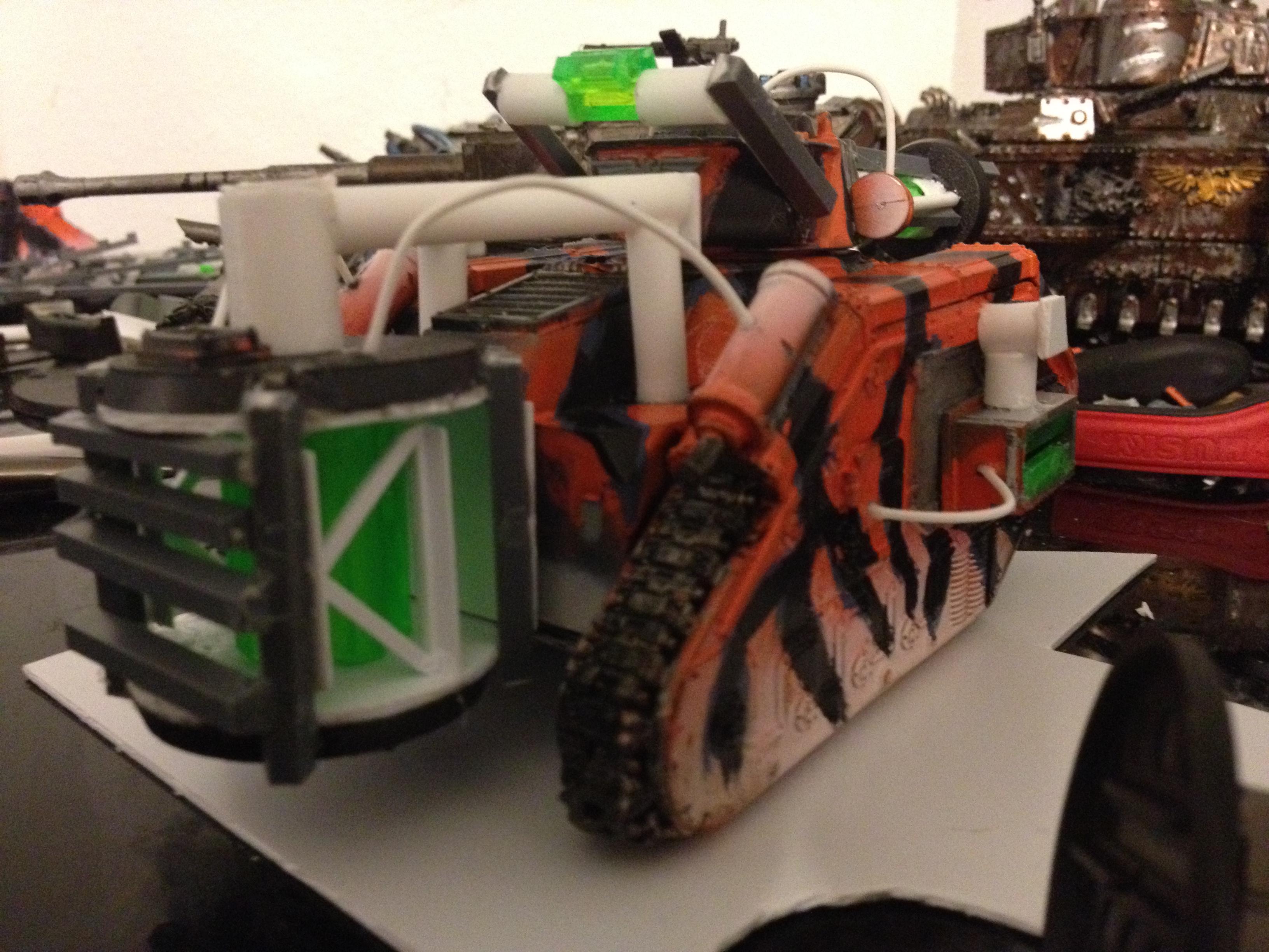 Quantum Disruptor Cannon. Rear Reactor. WIP