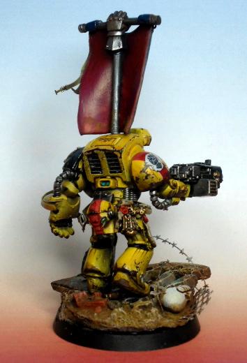 Adeptus Astartes, Imperial Fists, Space Marines, Terminator Armor