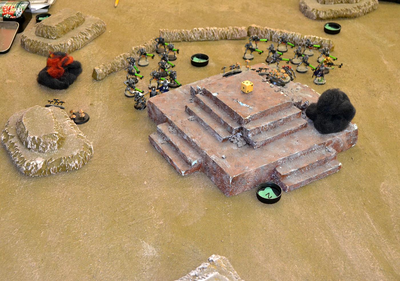 1000 Points, Battle Report, Necrons, Space Wolves, Warhammer 40,000