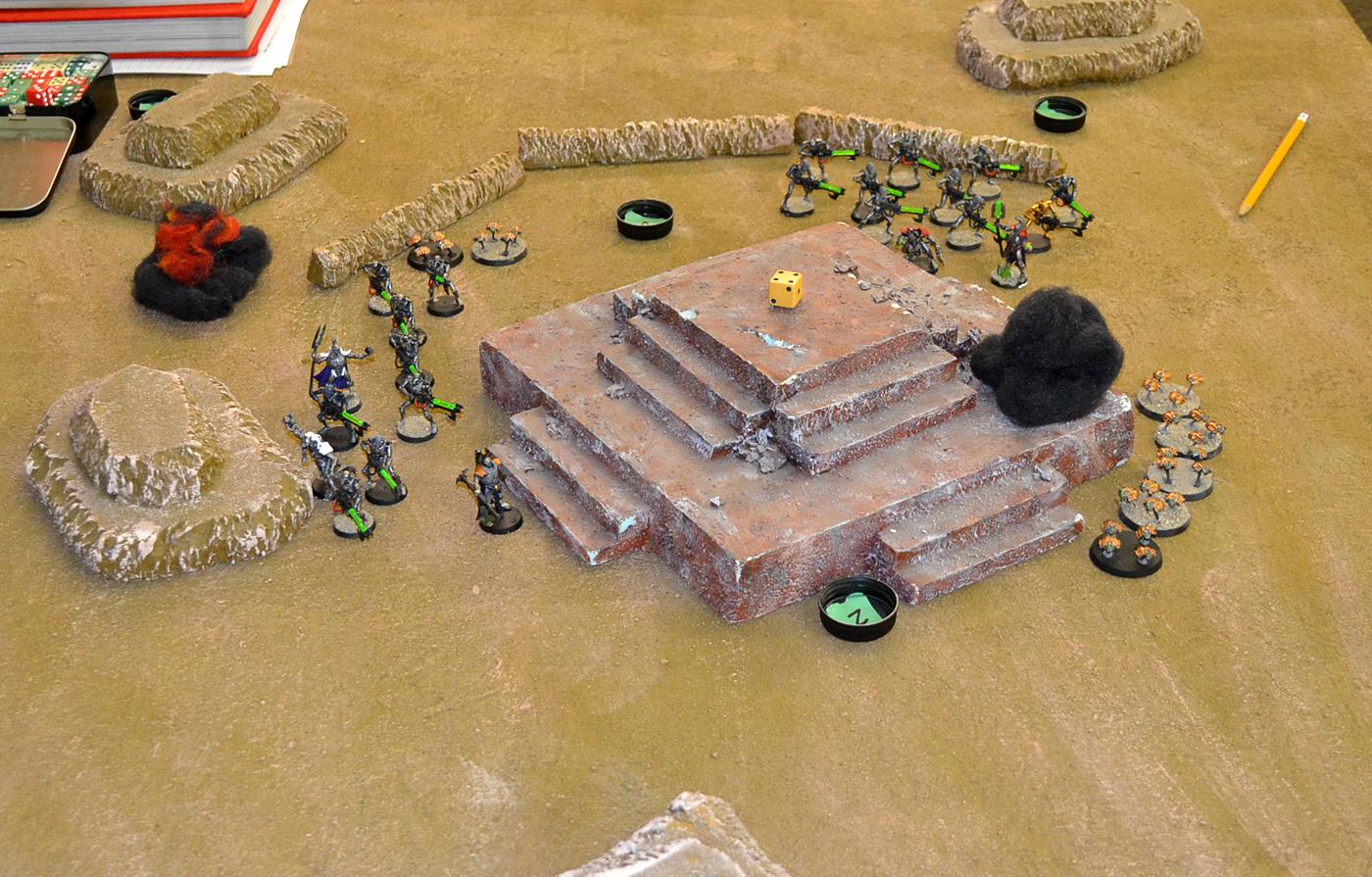 1000 Points, Battle Report, Necrons, Space Wolves, Warhammer 40,000