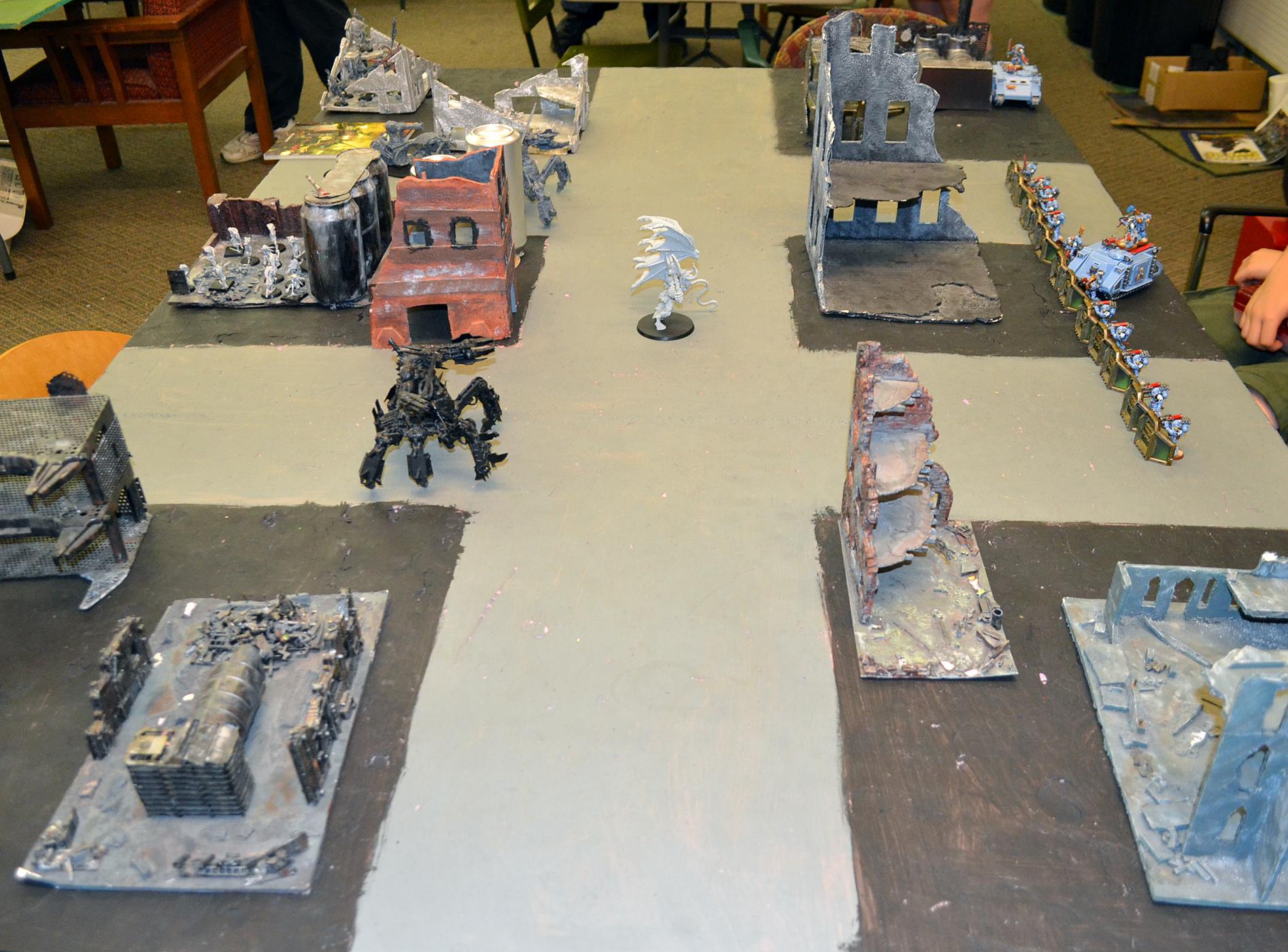 1000 Points, Battle Report, Chaos Daemons, Space Wolves, Warhammer 40,000