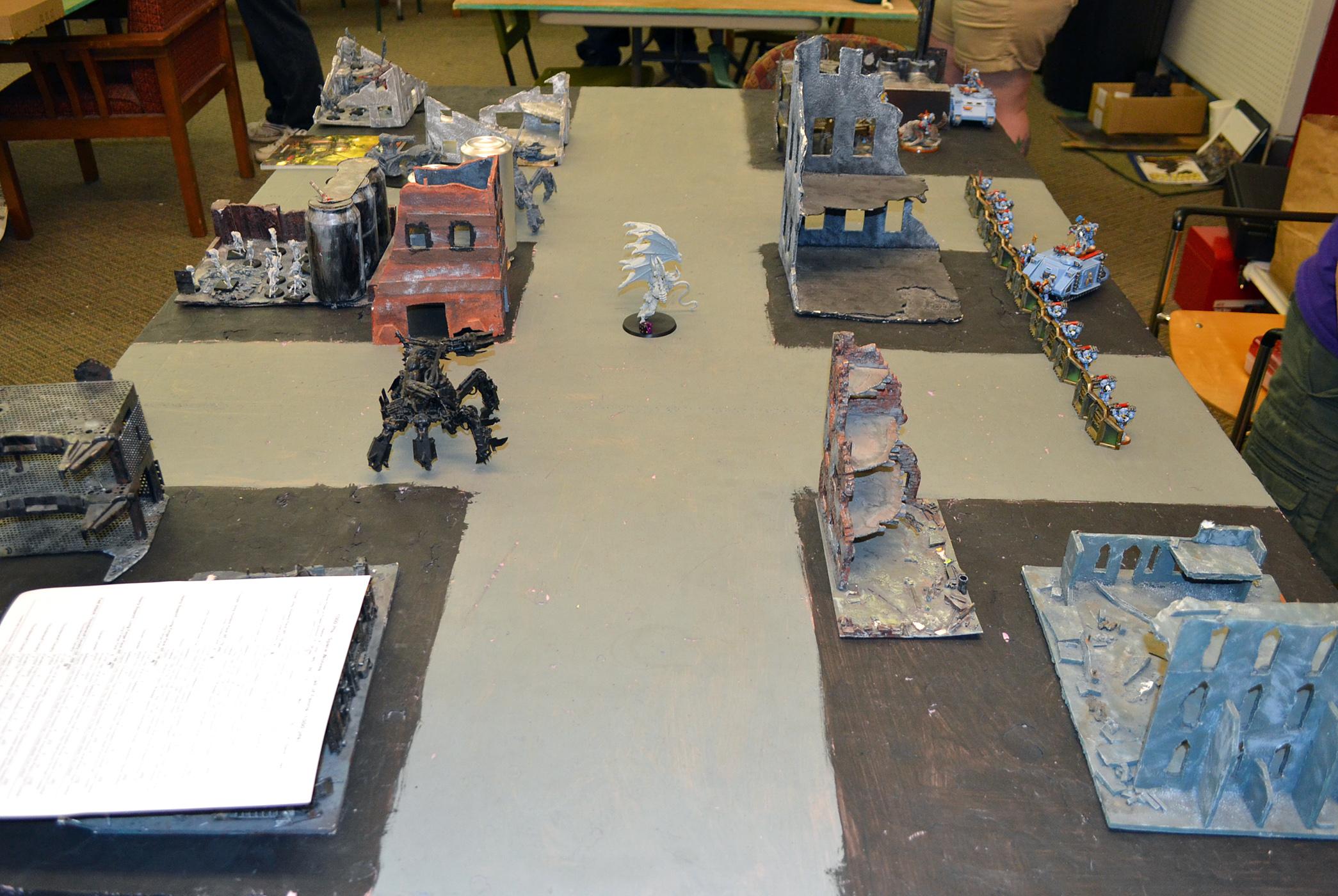 1000 Points, Battle Report, Chaos Daemons, Space Wolves, Warhammer 40,000