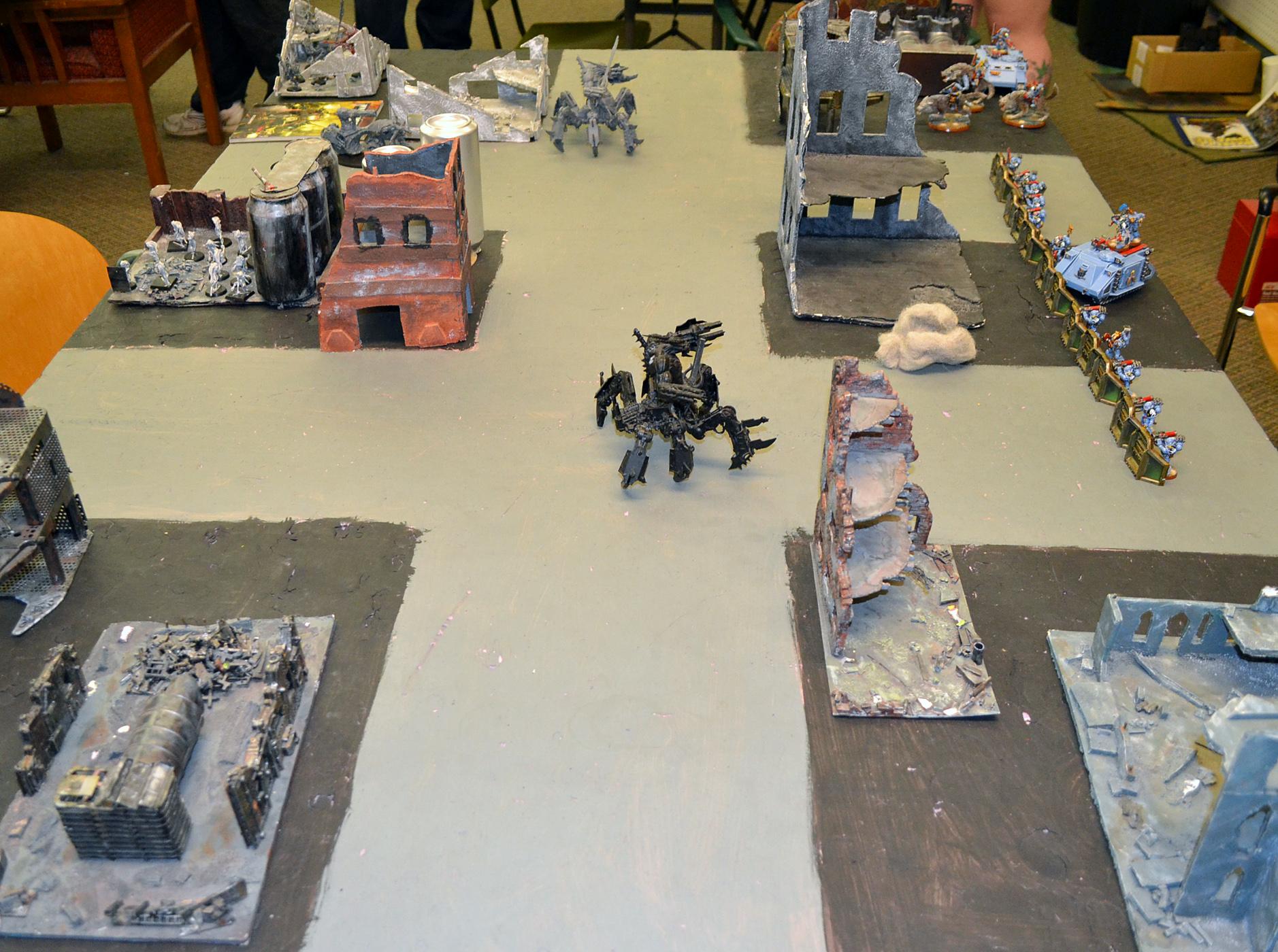 1000 Points, Battle Report, Chaos Daemons, Space Wolves, Warhammer 40,000