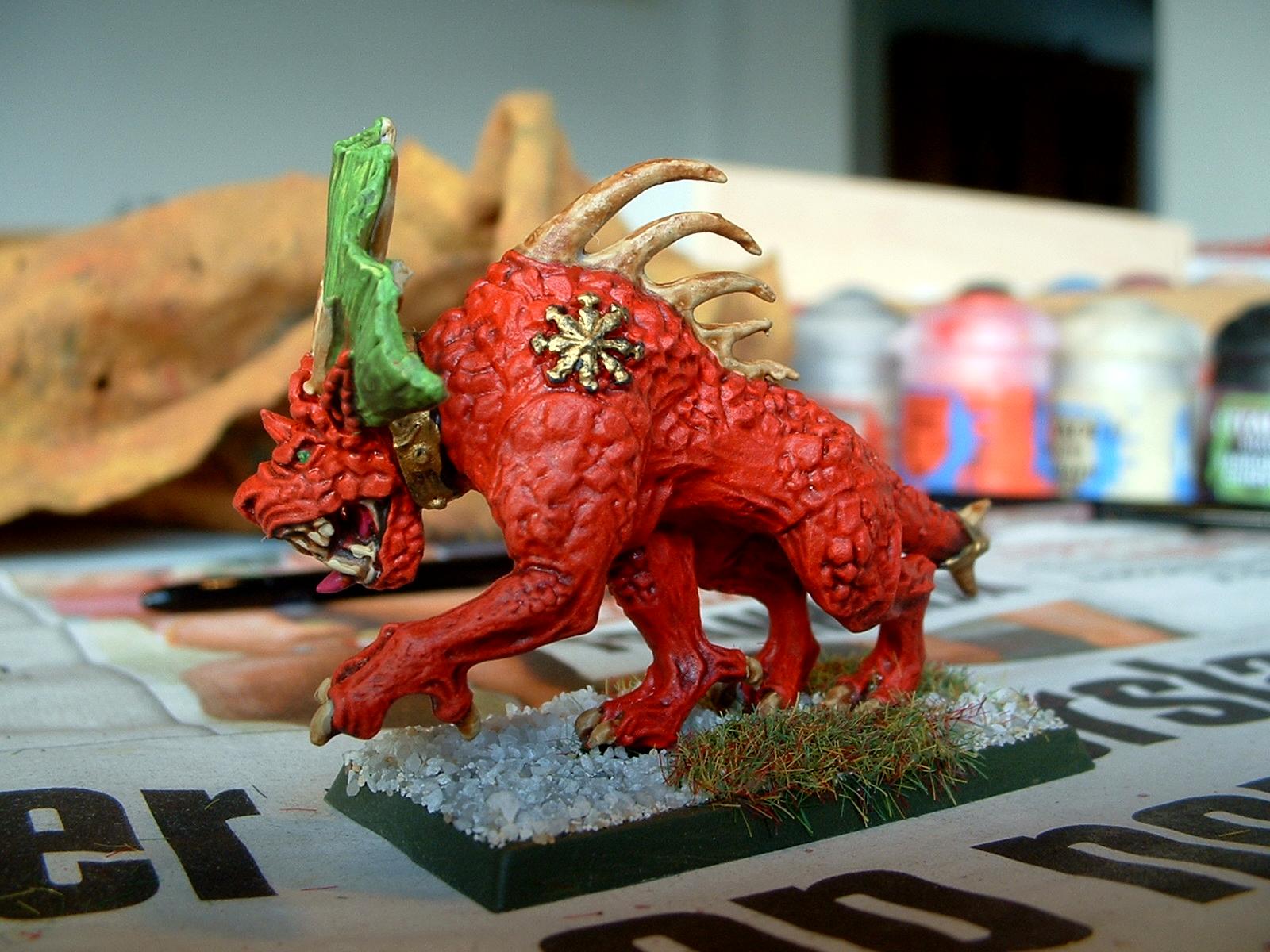 Chaos, Daemons, Flesh Hound, Khorne