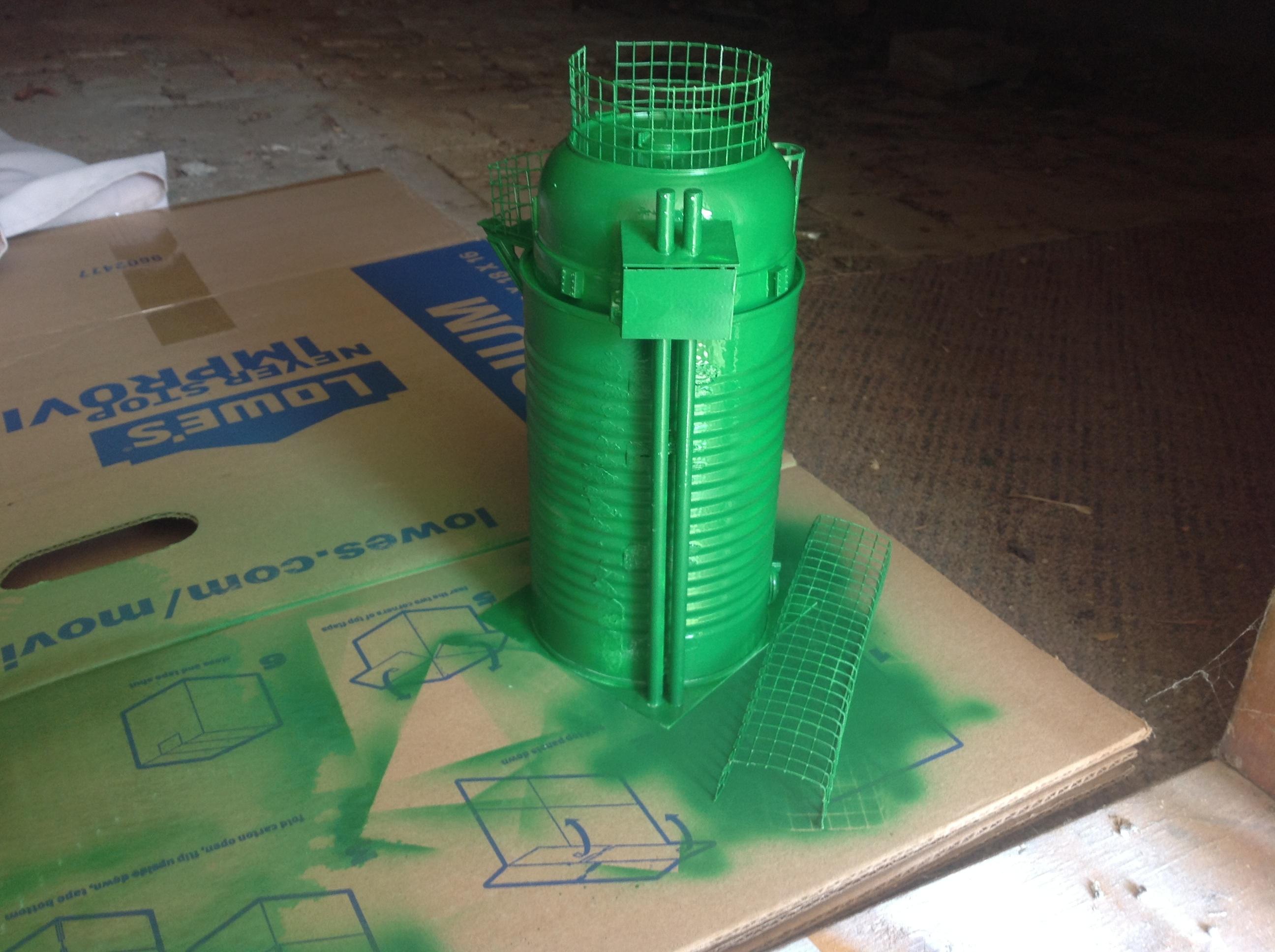 Green tower
