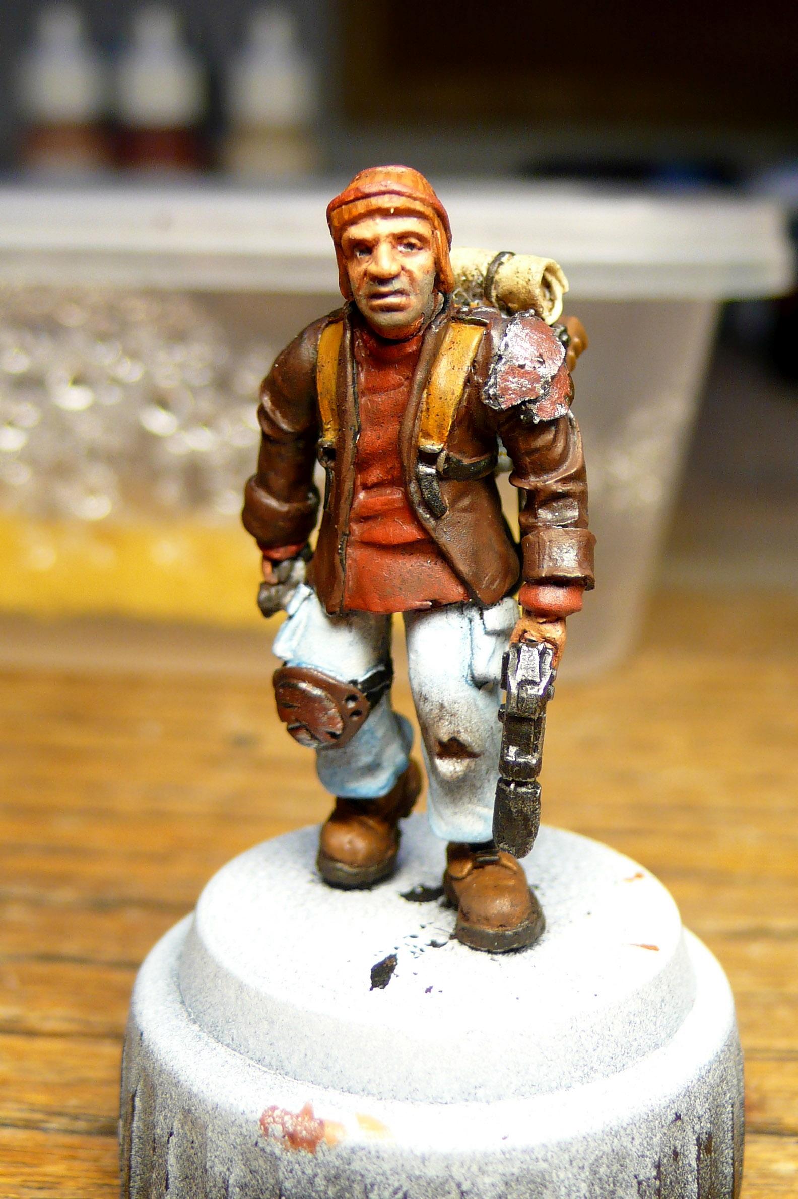 Coop, Hat, Necromunda, Pig Iron, Victoria Miniatures, Wooly