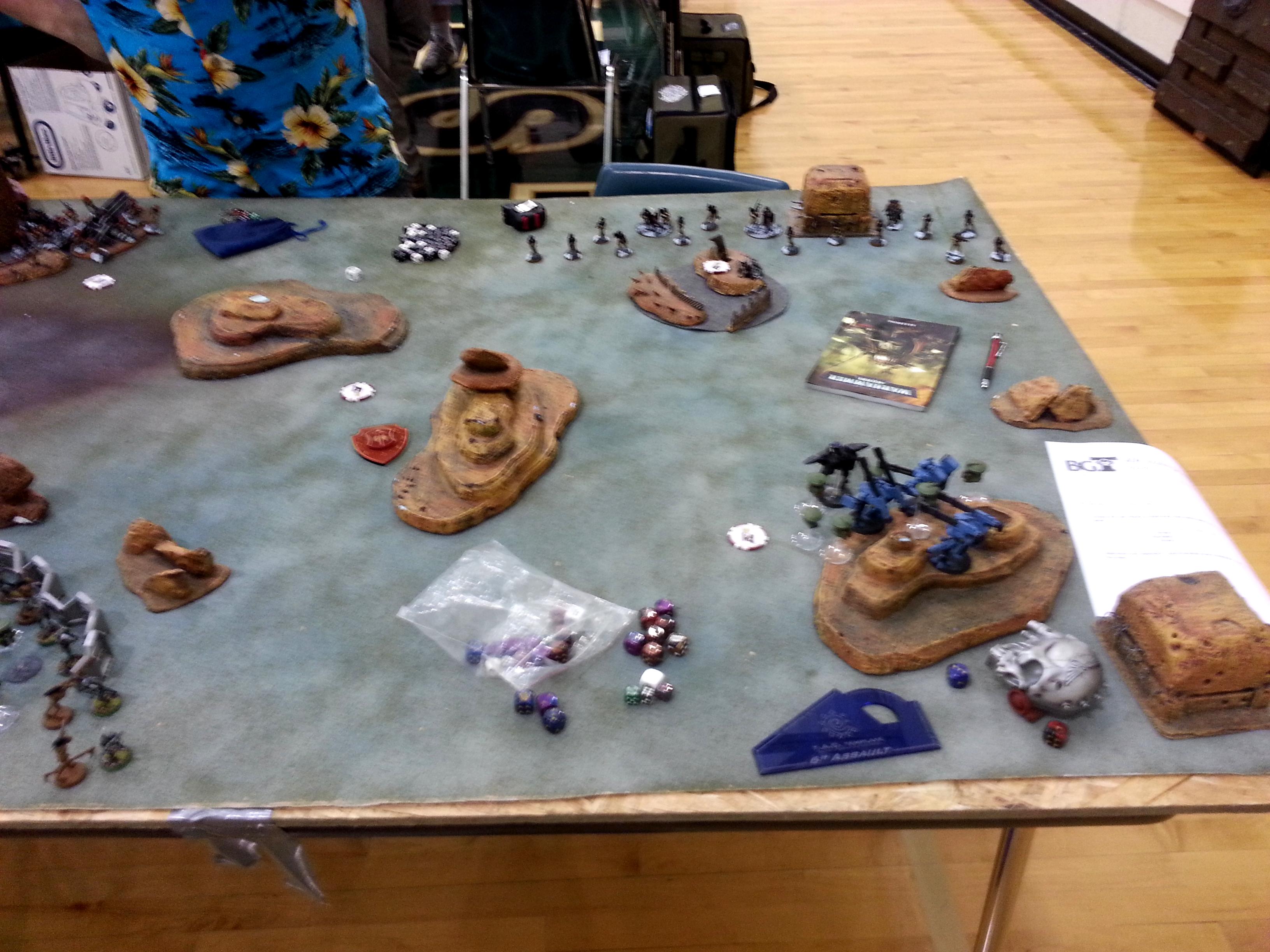 Battle Report, Tau, Warhammer 40,000