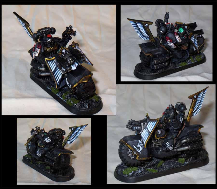 Dark Angels Ravenwing Bike