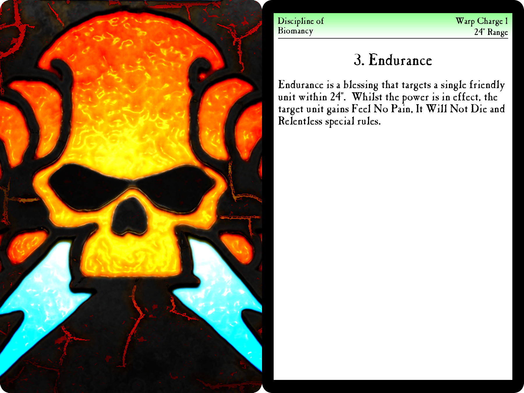 Psychic Cards Front and Back
