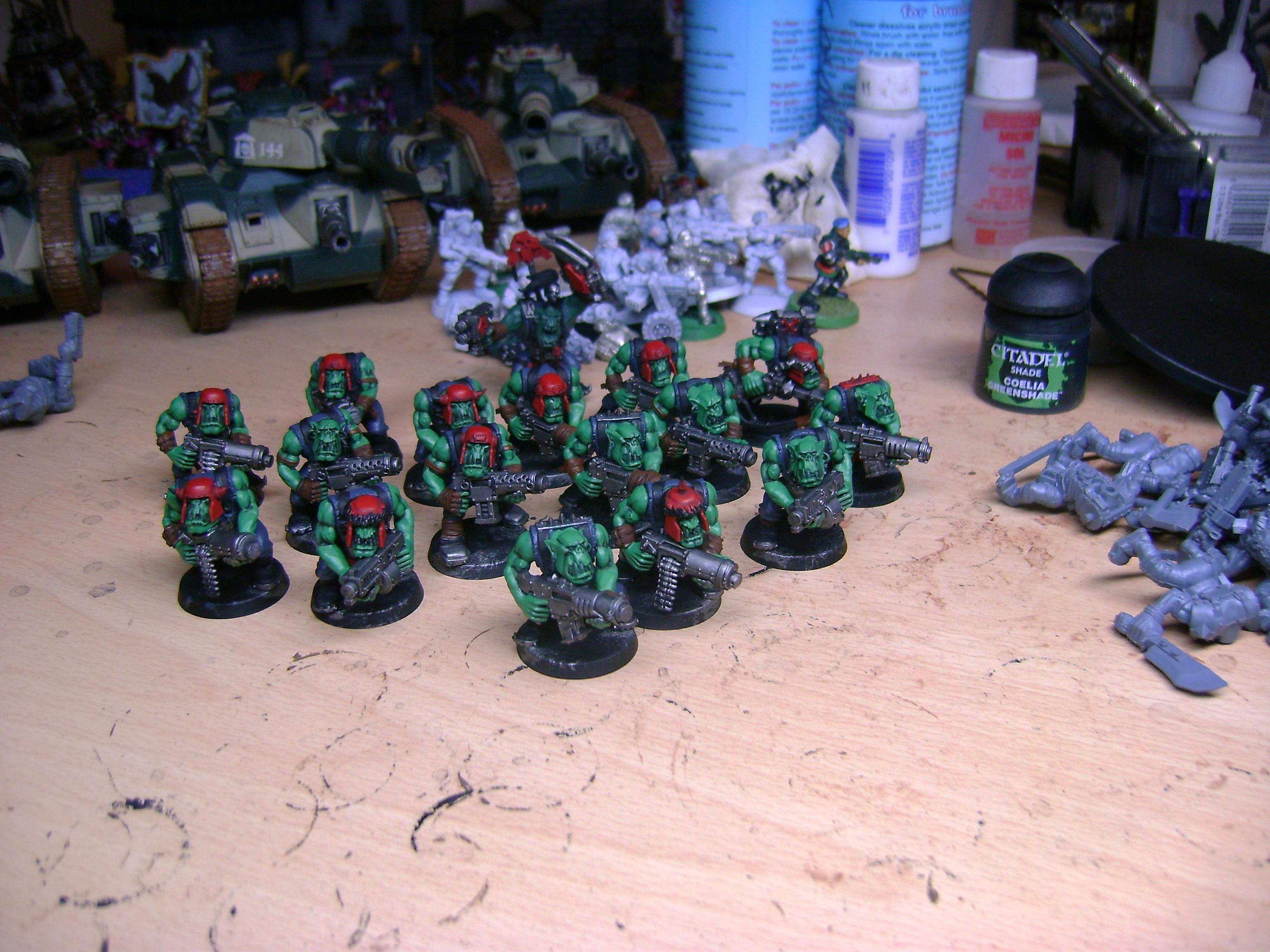 Ork Shoota Mob WIP
