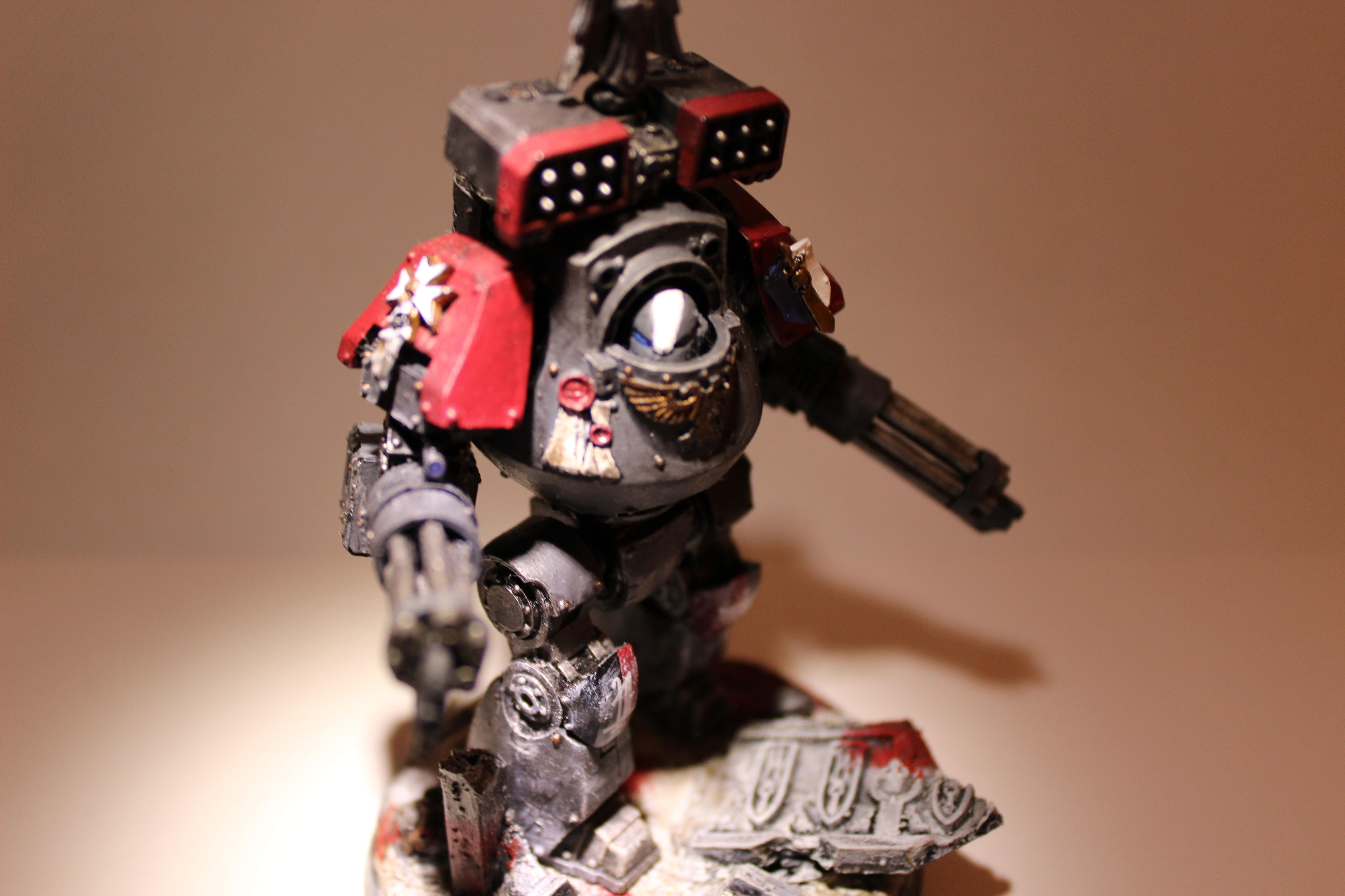 Contemptor, Contemptor Mortis, Dreadnought, Space Marines, Warhammer 40,000