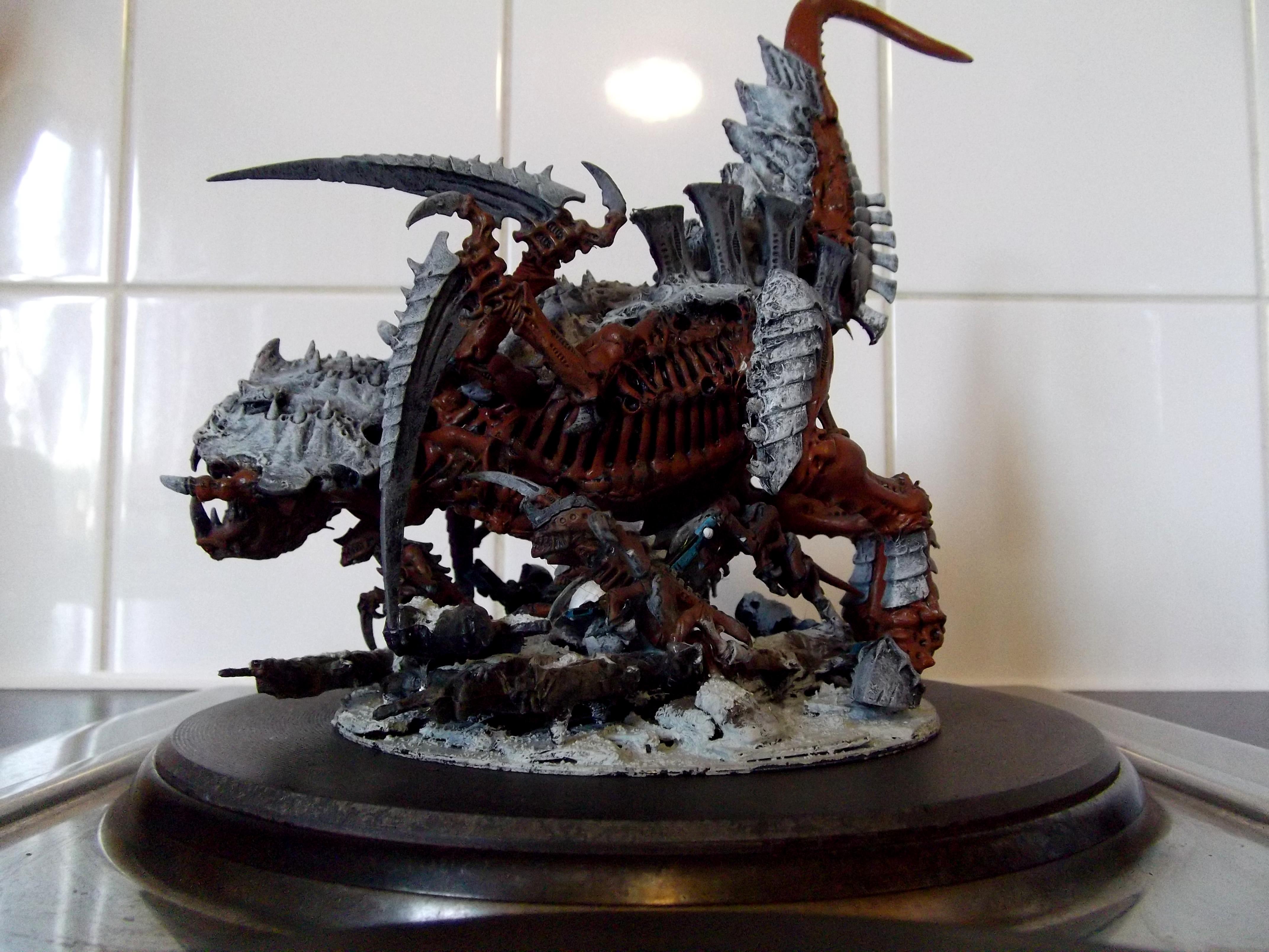 Action Pose, Conversion, Scenic, Scratch Build, Scythed Heirodule, Tyranids, Warhammer 40,000