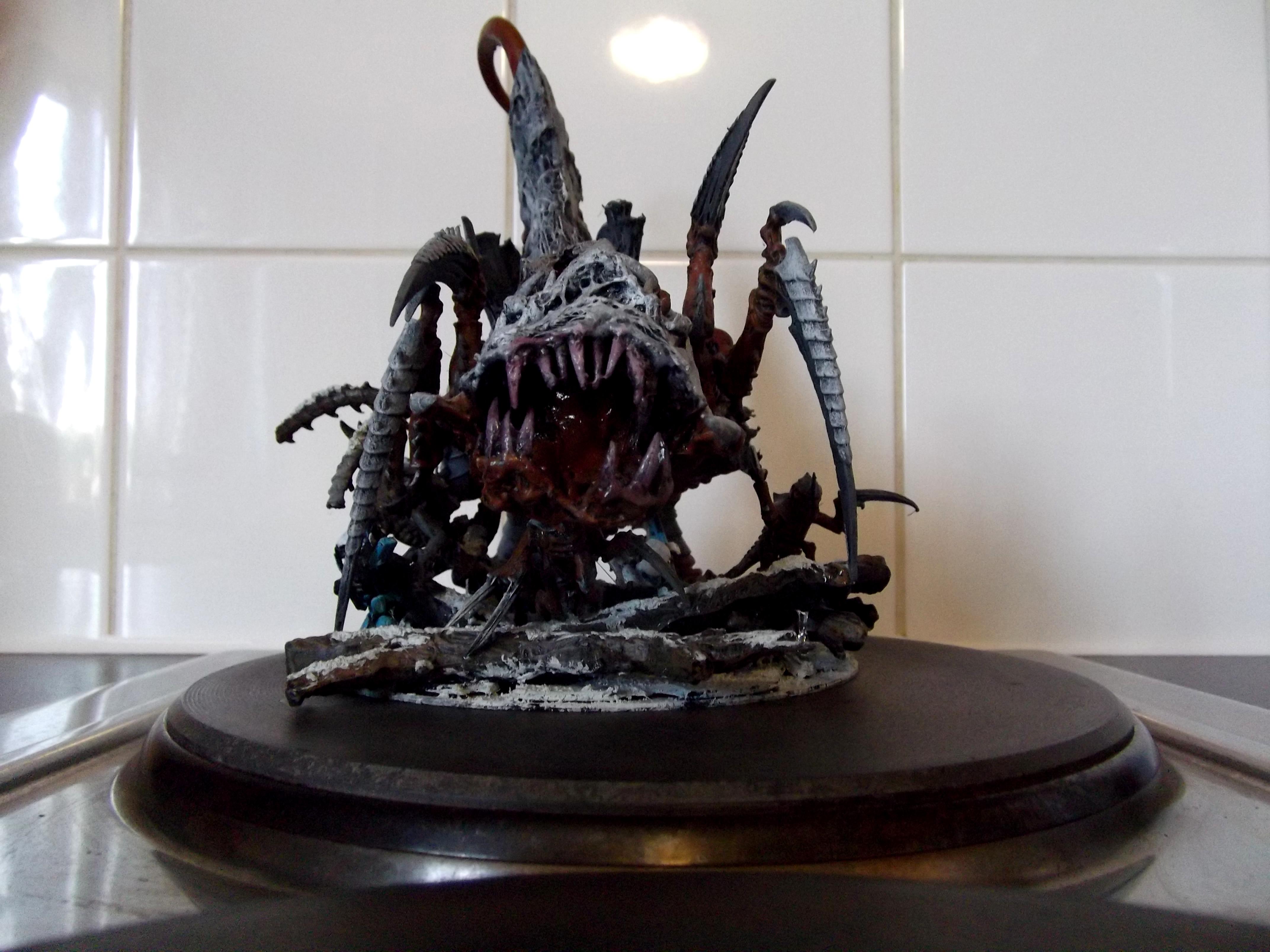 Action Pose, Conversion, Scenic, Scratch Build, Scythed Heirodule, Tyranids, Warhammer 40,000