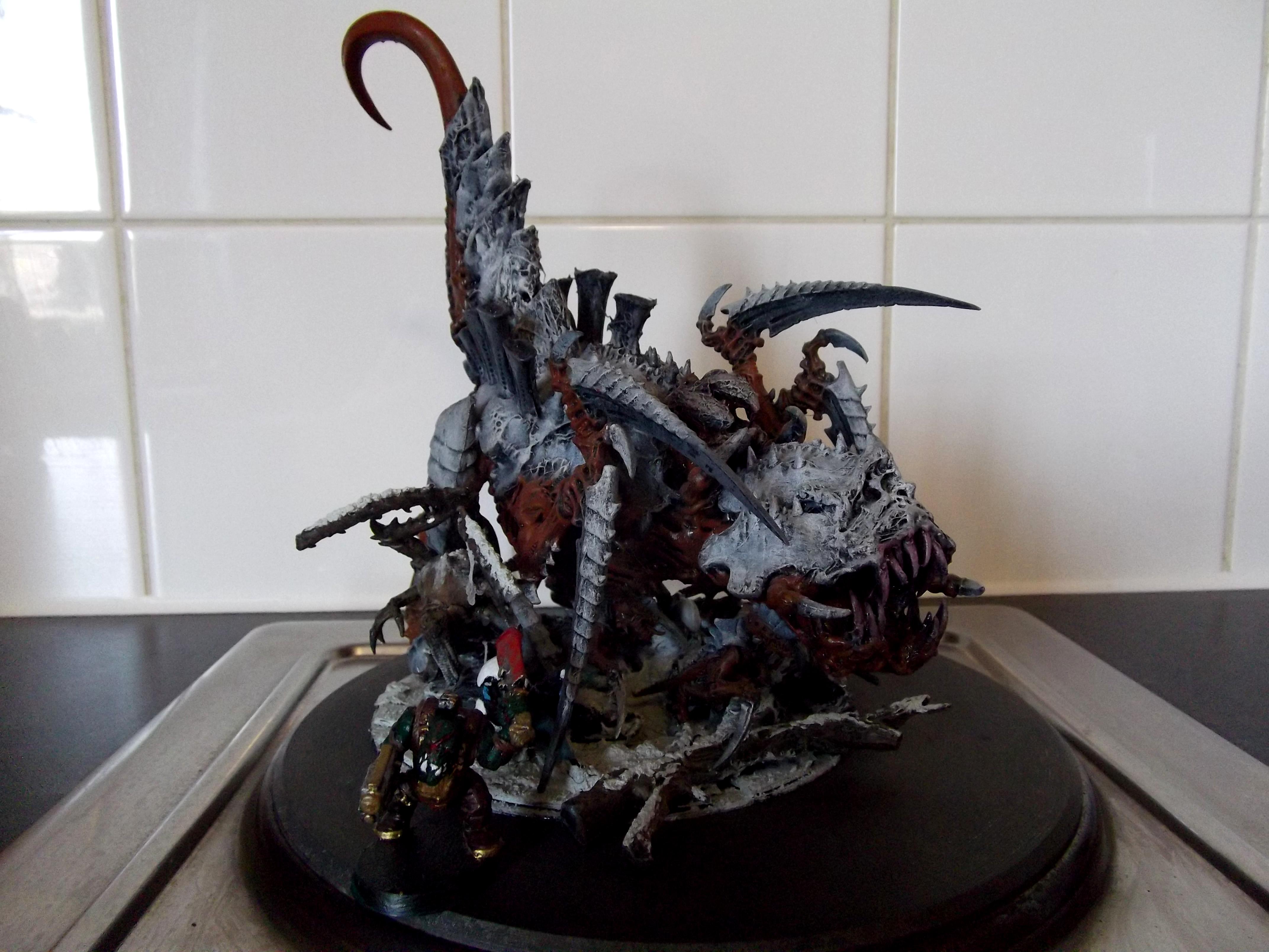 Action Pose, Conversion, Scenic, Scratch Build, Scythed Heirodule, Tyranids, Warhammer 40,000