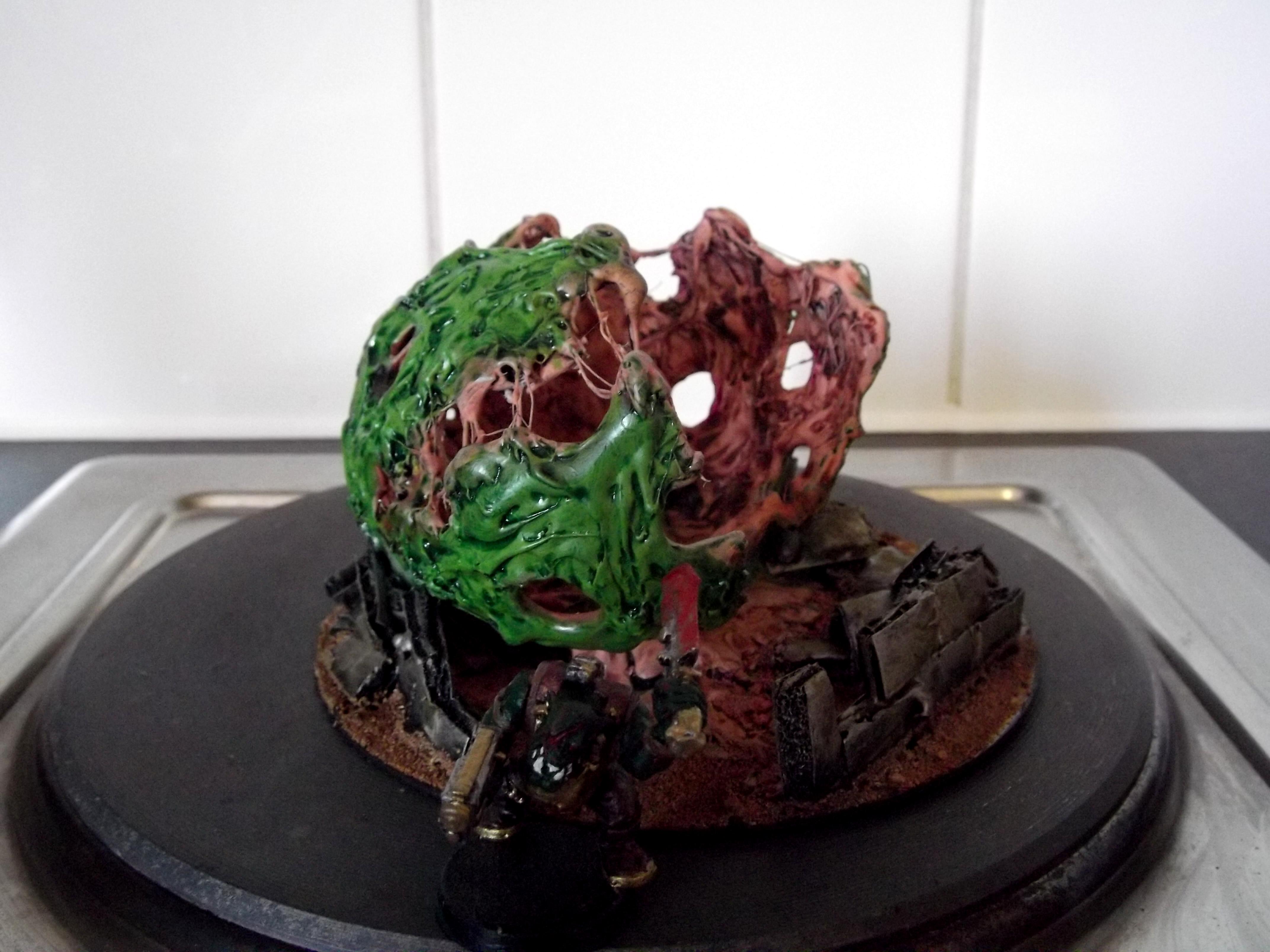 Alien, Conversion, Scratch Build, Sculpted, Spore Pods, Tyranids, Warhammer 40,000