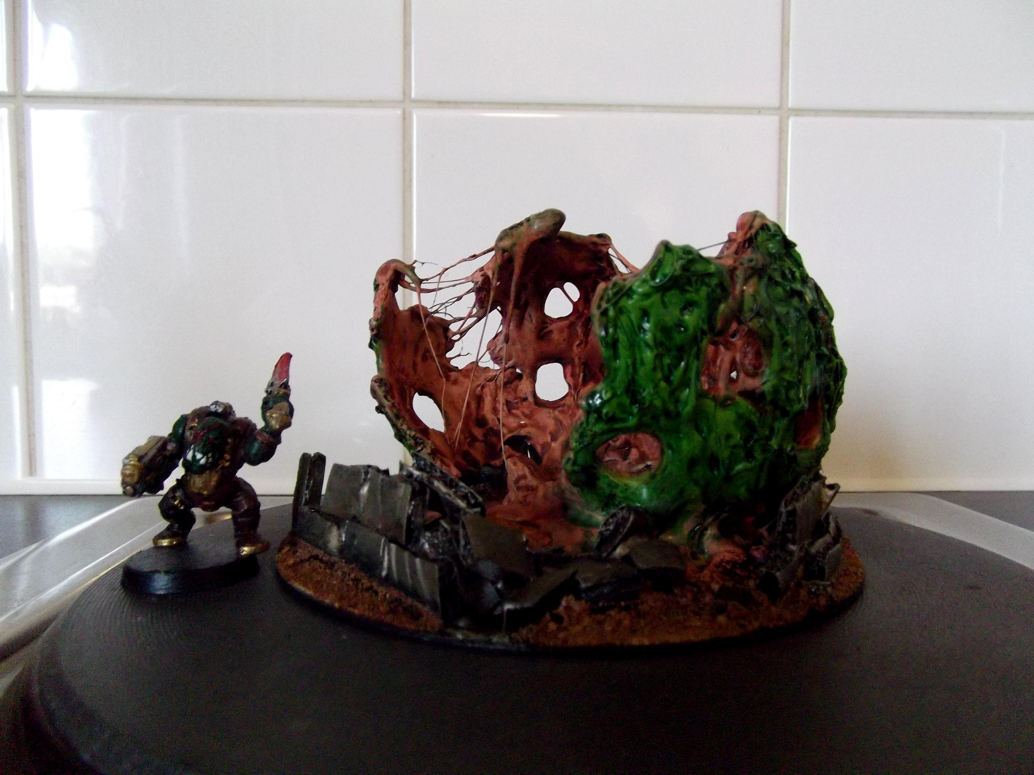 Alien, Conversion, Scratch Build, Sculpted, Spore Pods, Tyranids, Warhammer 40,000