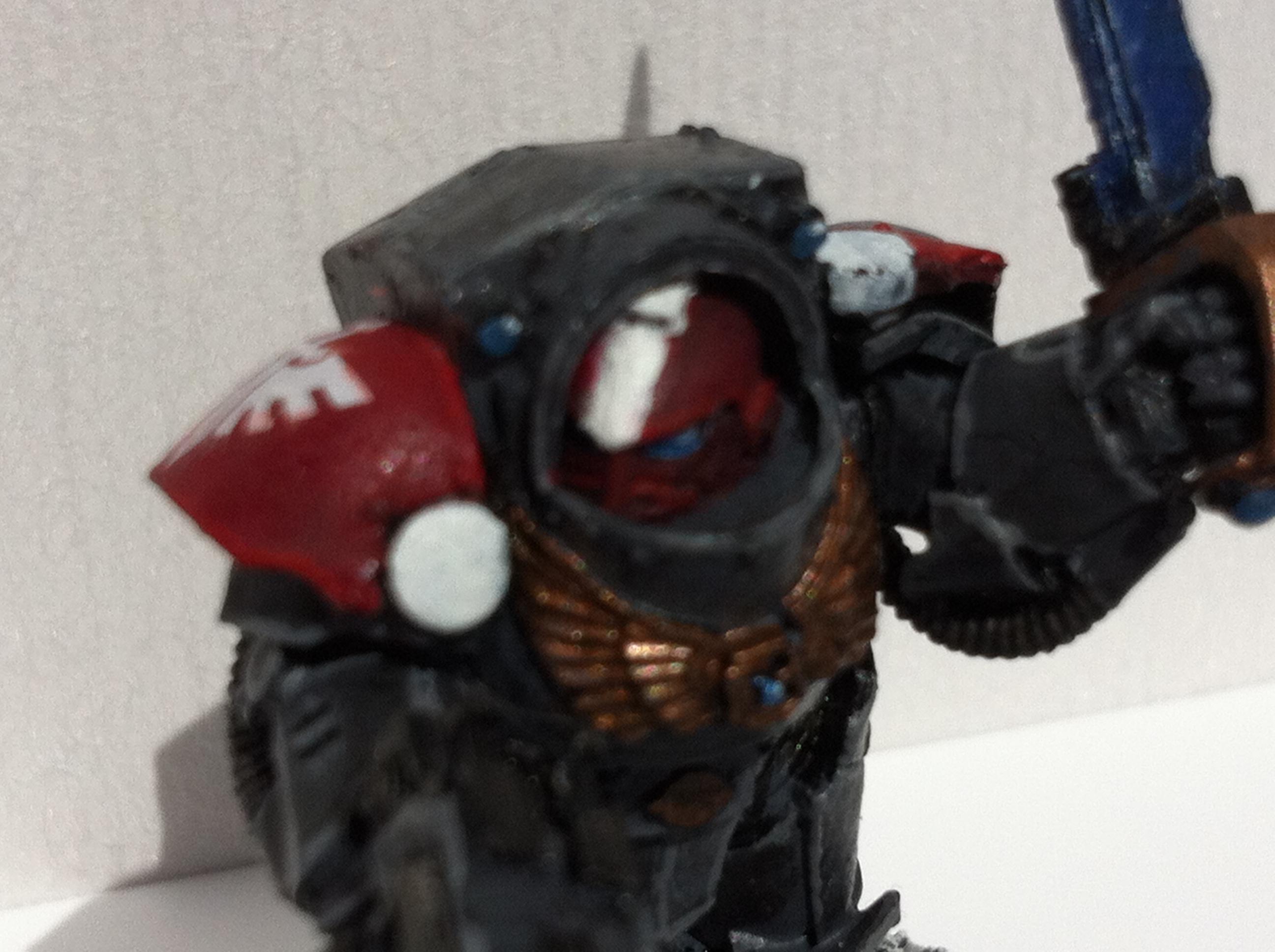 Space Marines, Tartaros Terminator, Terminator Sergeant, Warhammer 40,000
