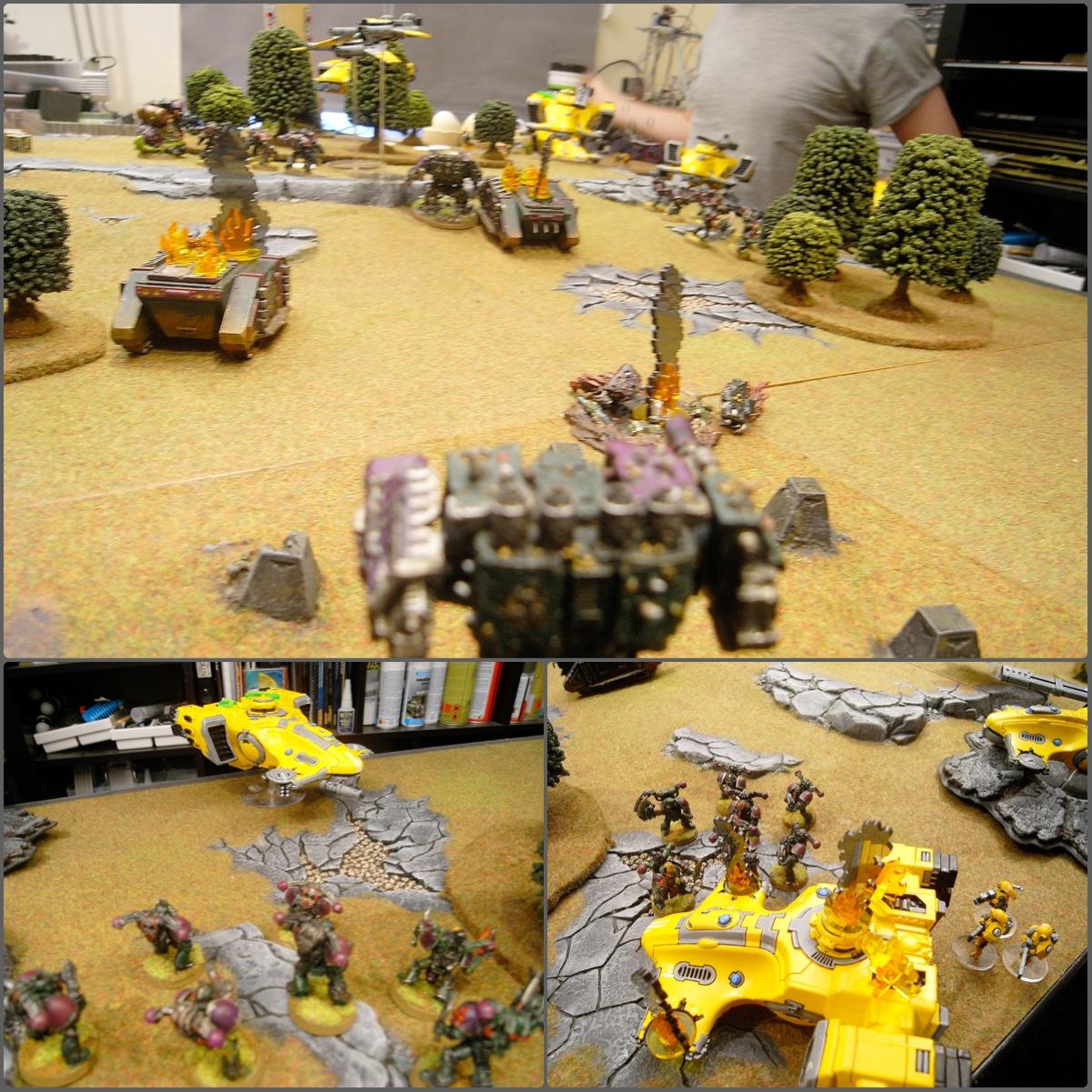 Battle Report, Warhammer 40,000