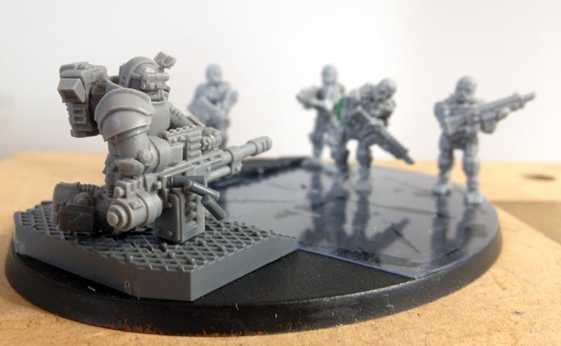 Anvil Industry, Conversion, Diorama, Mantis Warrior, Sci Fi, Space Hulk, Trooper, Warhammer 40,000, Warhammer Fantasy