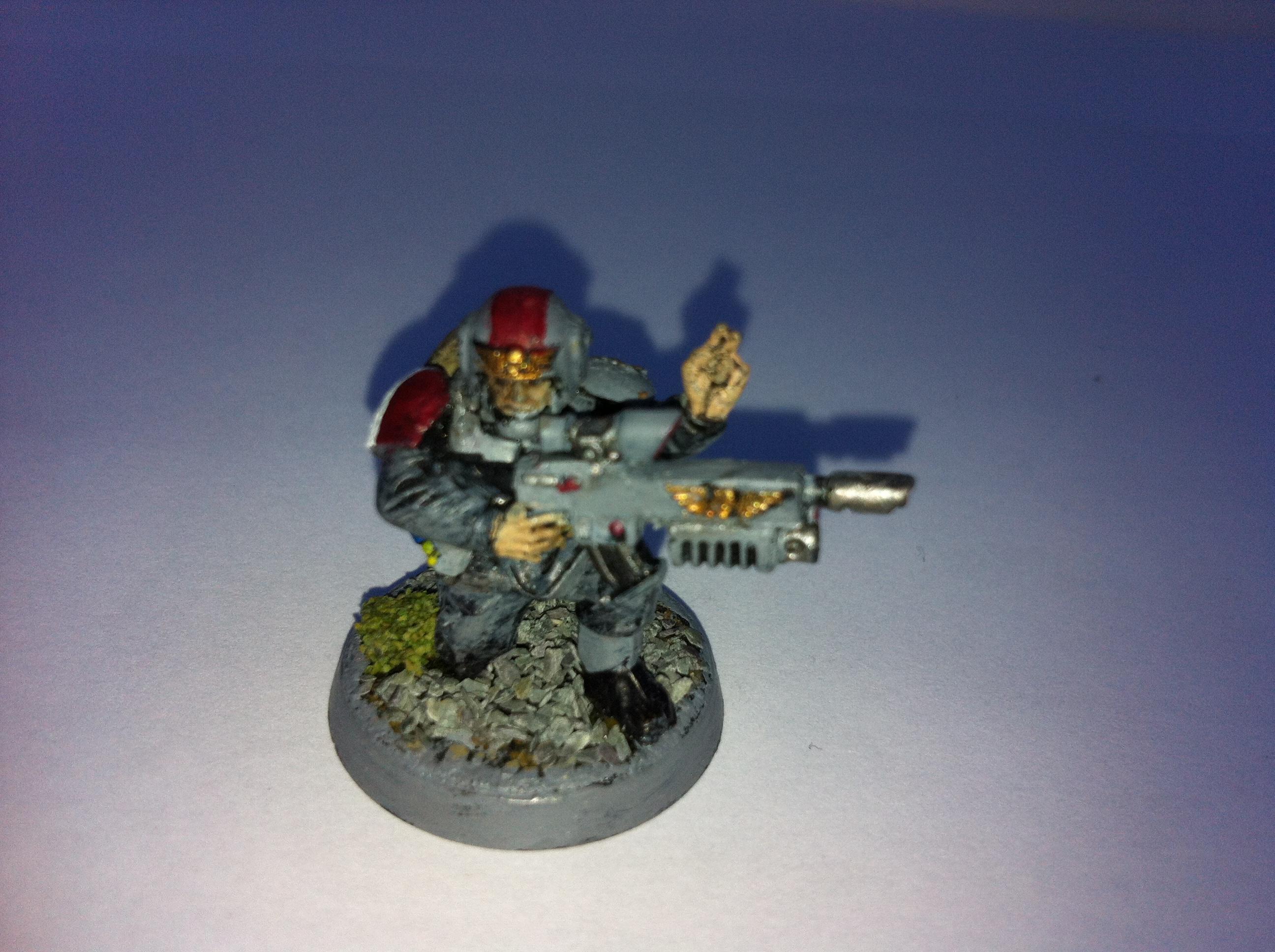 Cadian 57th, Captain, Imperial Guard, Imperial Guard Officer, Infantry