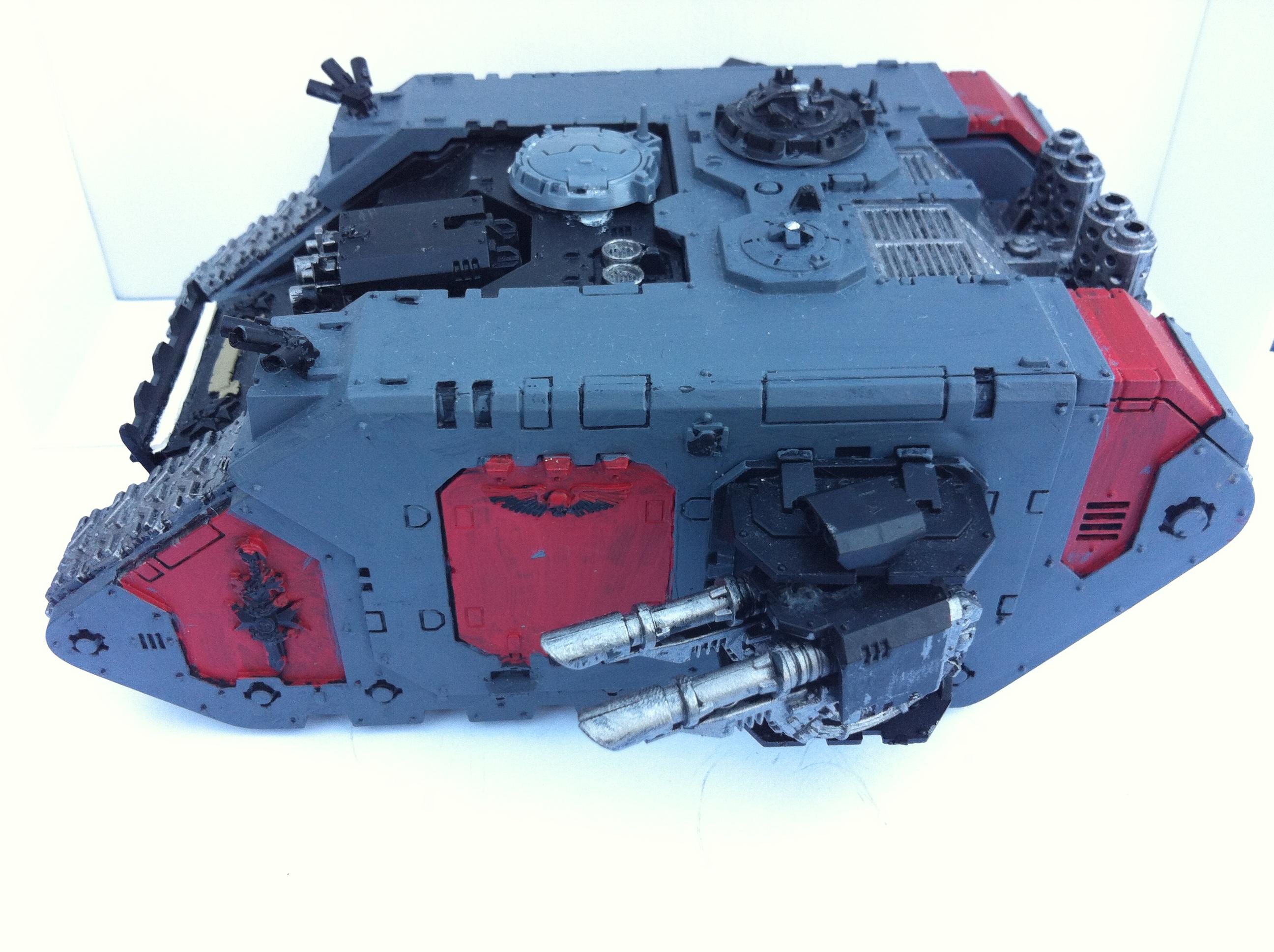 Land Raider, Space Marine Vehicle, Space Marines, Work In Progress