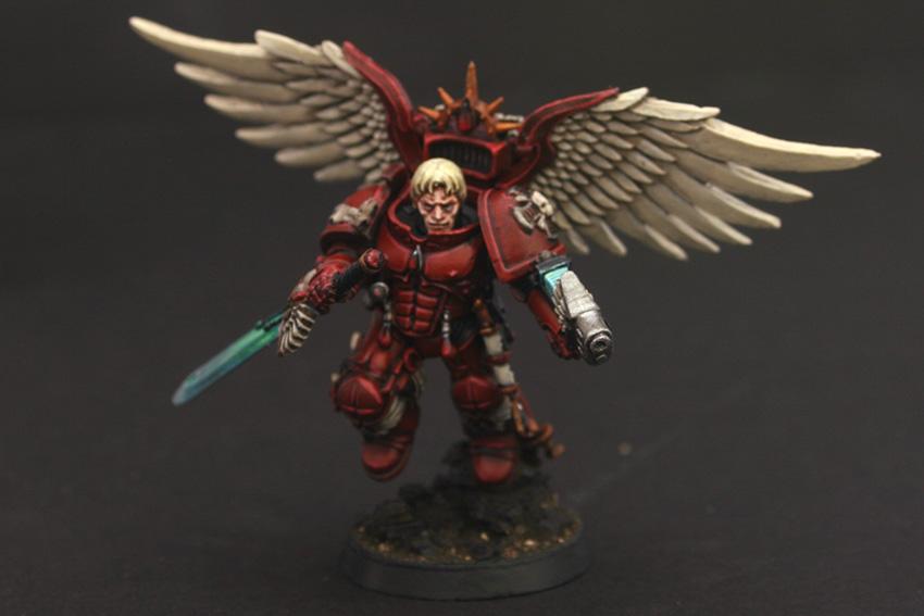Captain, Jca, Jump Pack, Plasma Pistol, Power Weapon, Sanguinor, Winged