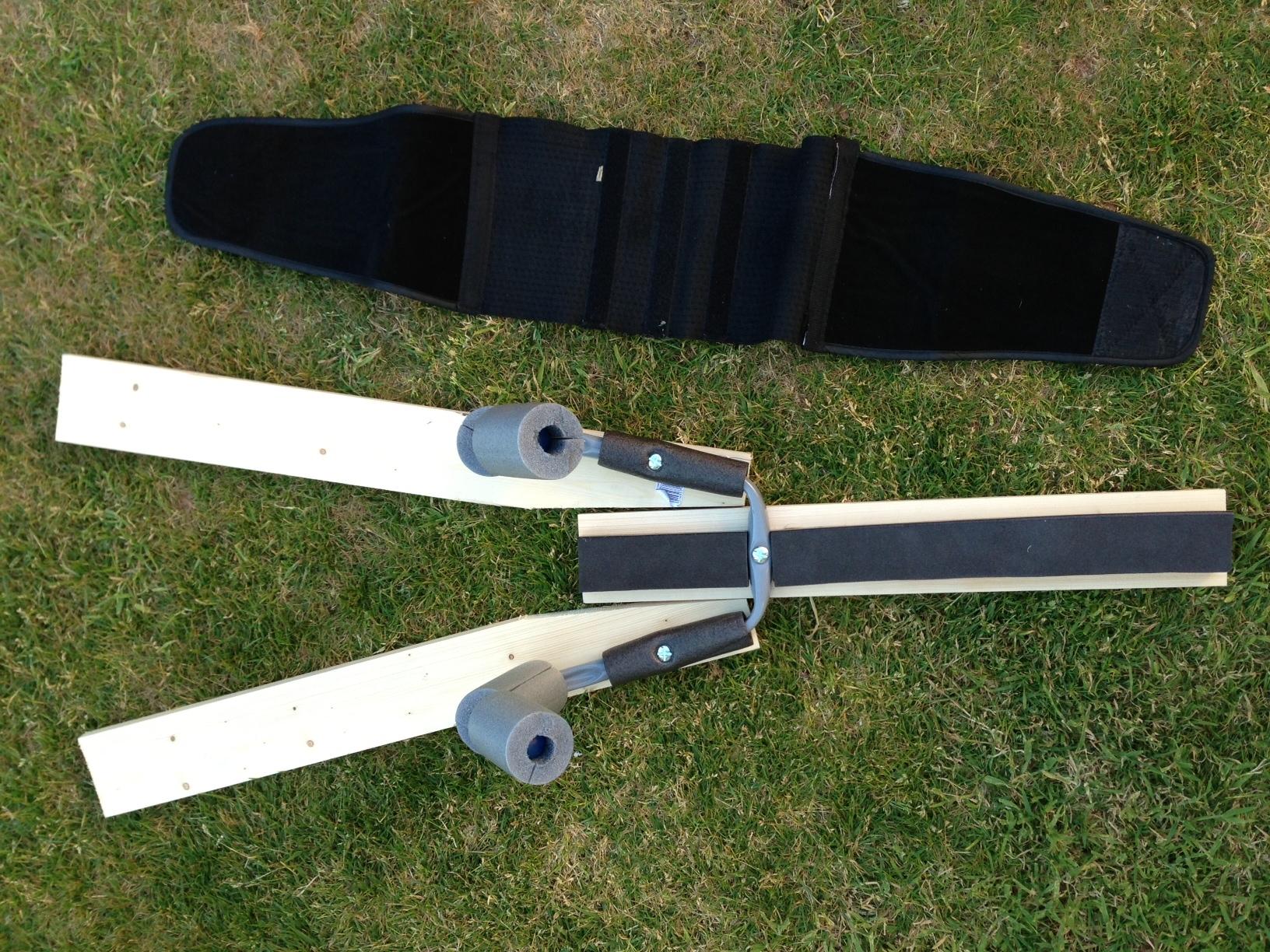 Back brace, Dreadnought will be like carrying a backpack