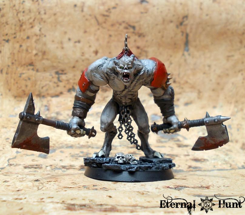 Chaos, Chaos Space Marines, Chaos Spawn, Conversion, Forsaken, Khorne, Spawn, Vargheist, Warhammer 40,000, World Eaters