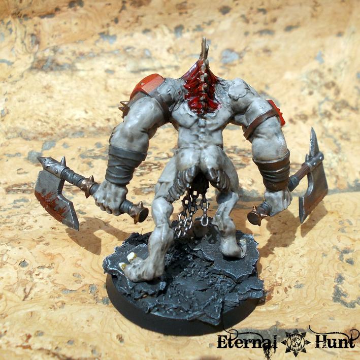 Chaos, Chaos Space Marines, Chaos Spawn, Conversion, Forsaken, Khorne, Spawn, Vargheist, Warhammer 40,000, World Eaters