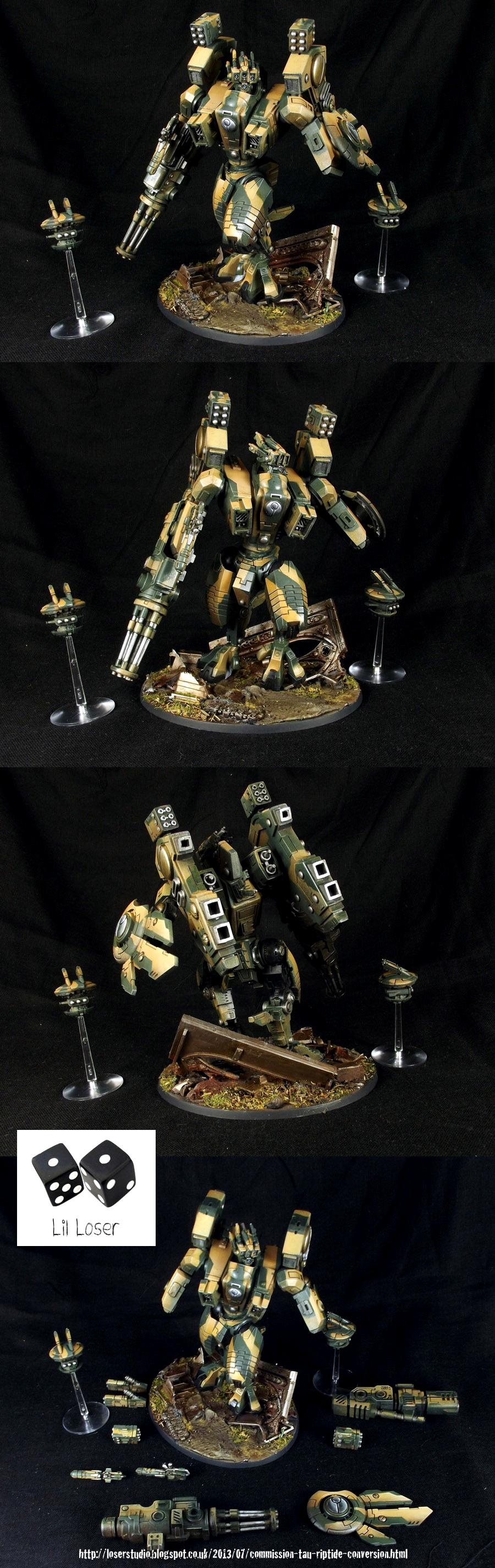 Conversion, Head, Riptide, Tau