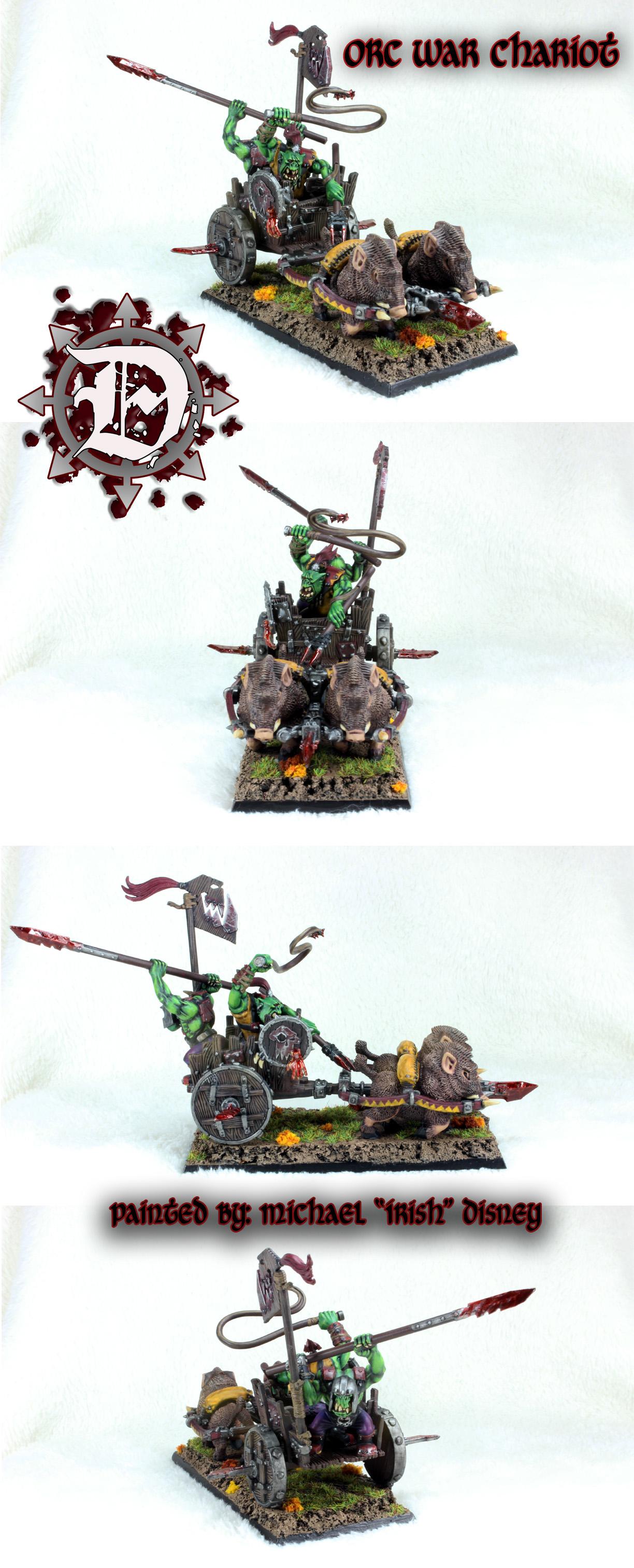 Chariot, Ork War Chariot, Orks, War Chariot, Warhammer Fantasy