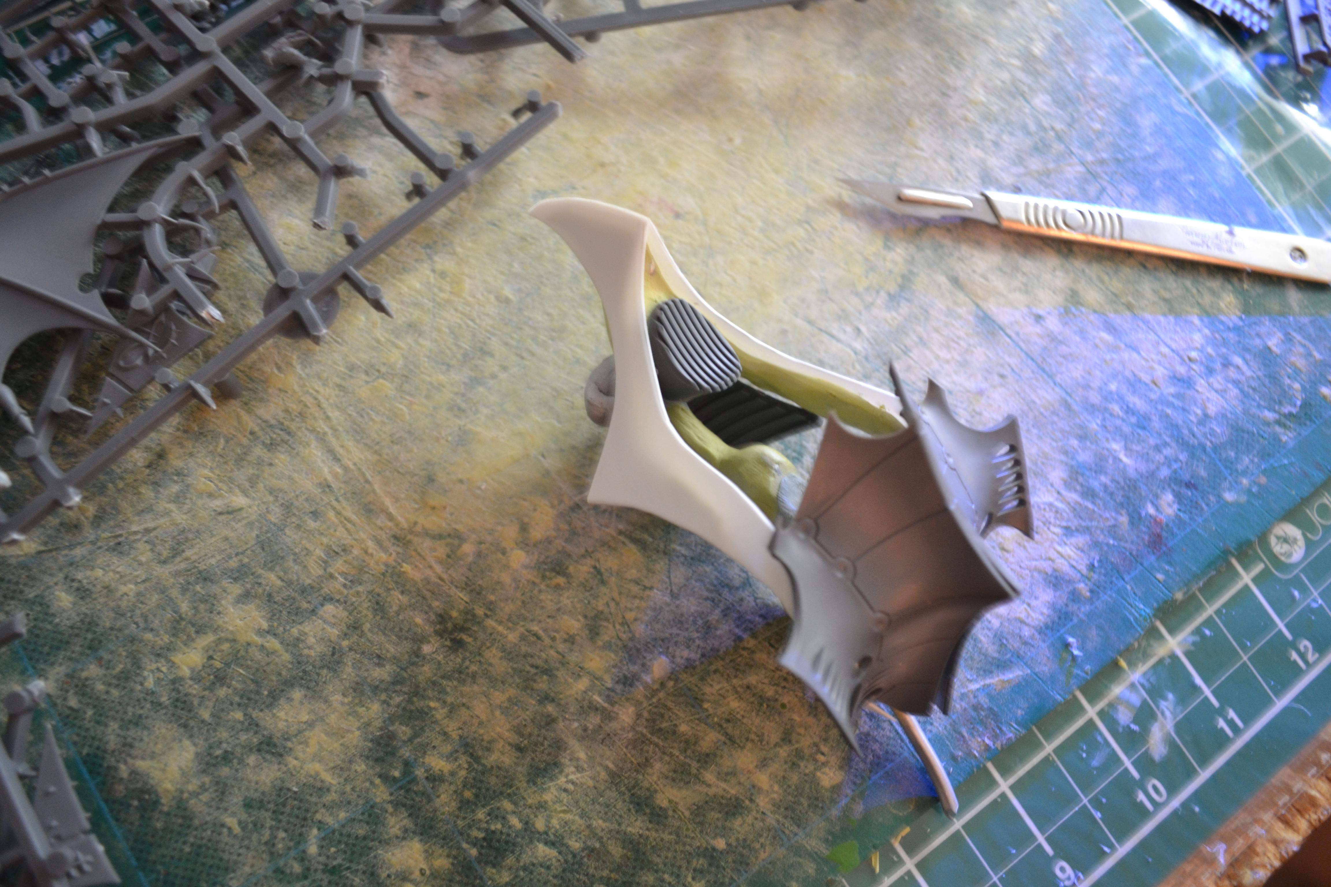 Conversion, Dark Eldar, Hand Made, Scratch Build, Titan, Warhammer 40,000, Warhammer Fantasy, Wraithknight