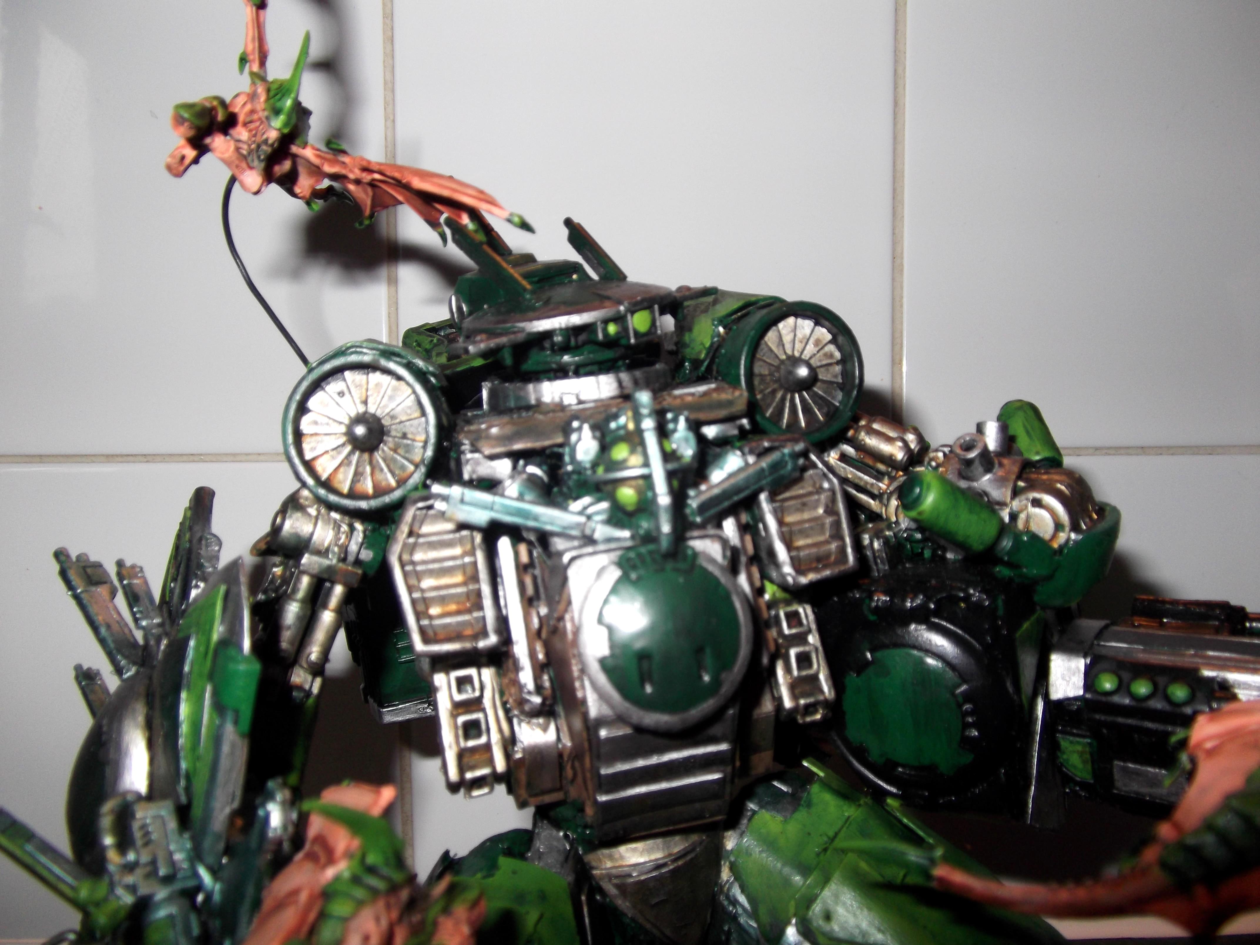 Battlesuit, Conversion, Io Accelerator, Jikoku, Painted, Riptide, Scratch Build, Swamp, Tau, Warhammer 40,000