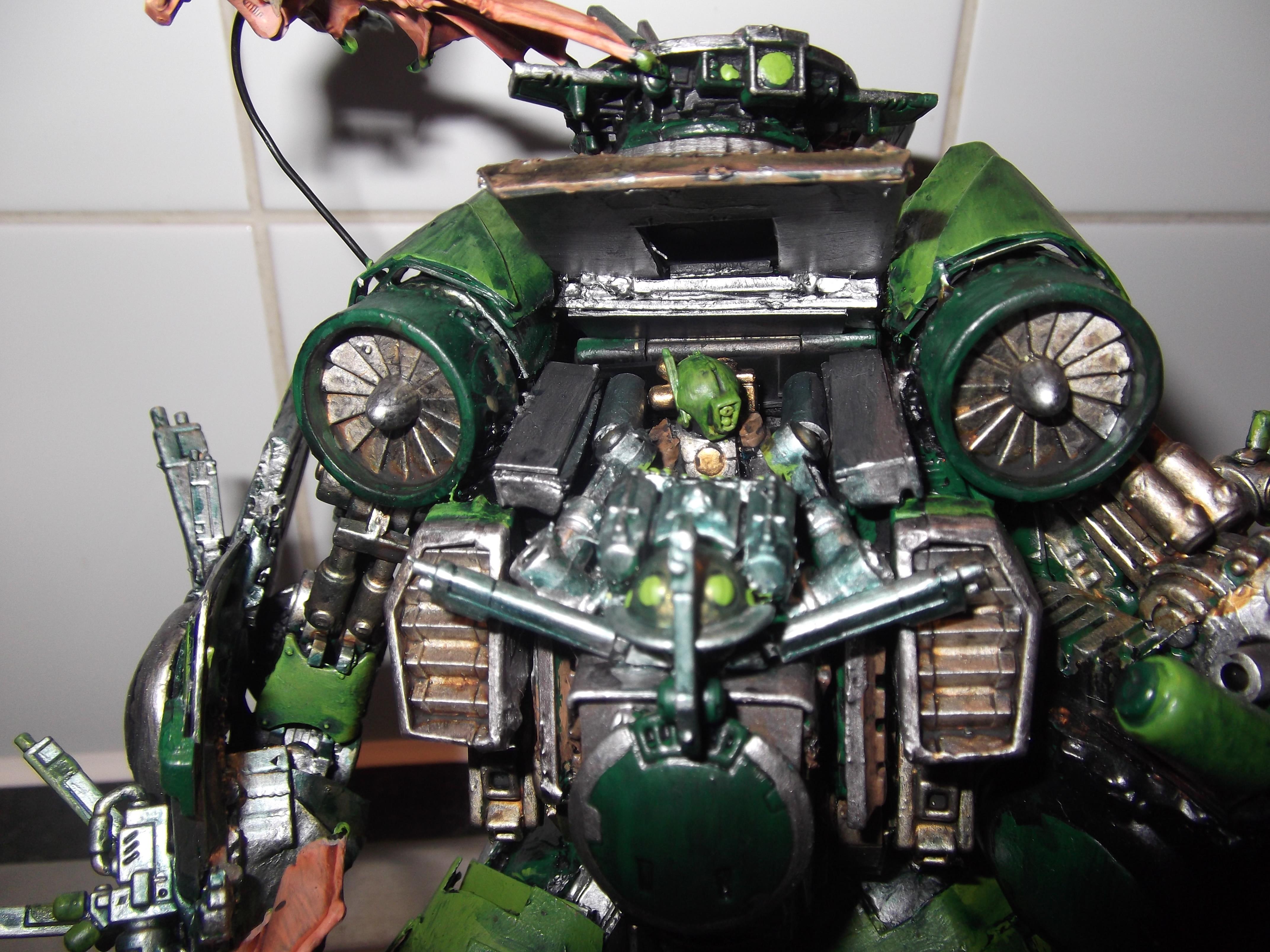 Battlesuit, Conversion, Io Accelerator, Jikoku, Painted, Riptide, Scratch Build, Swamp, Tau, Warhammer 40,000