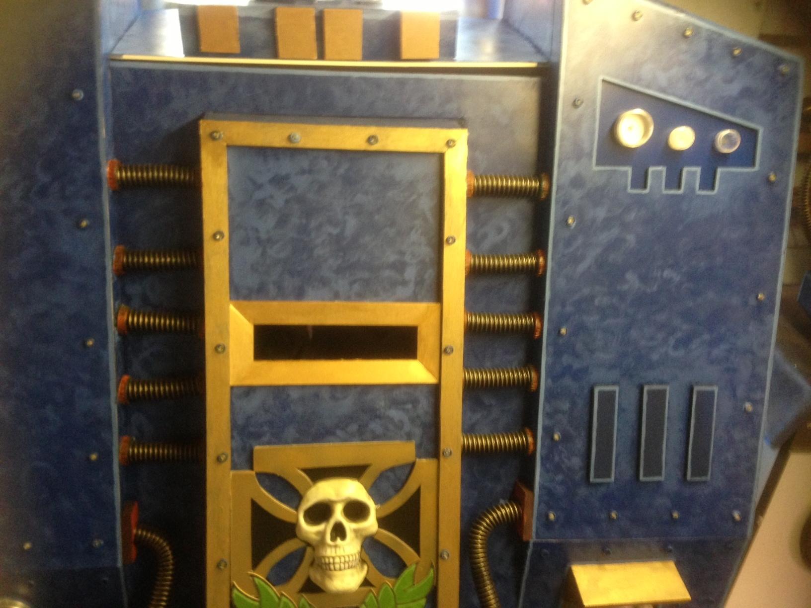 Then Painted it gold to match