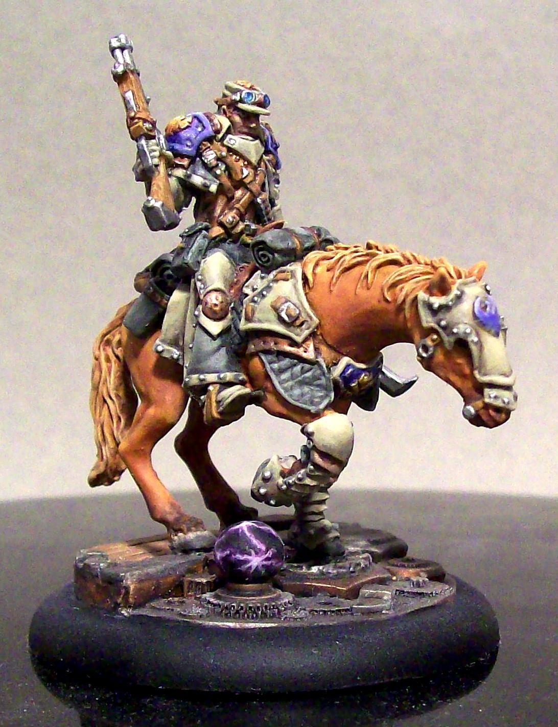 Cavalry, Cygnar, Horse, Kraye, Mounted, Warcaster, Warmachine