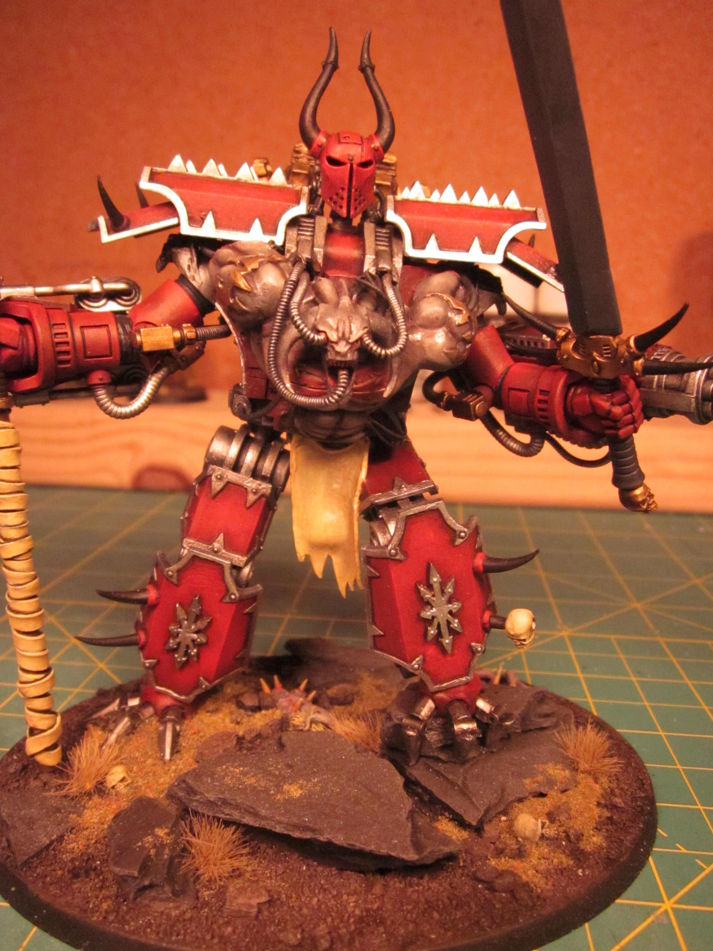 Chaos, Red, Slate Base