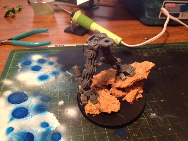 Get In The Game Painting Blog, Warp Dust Creations