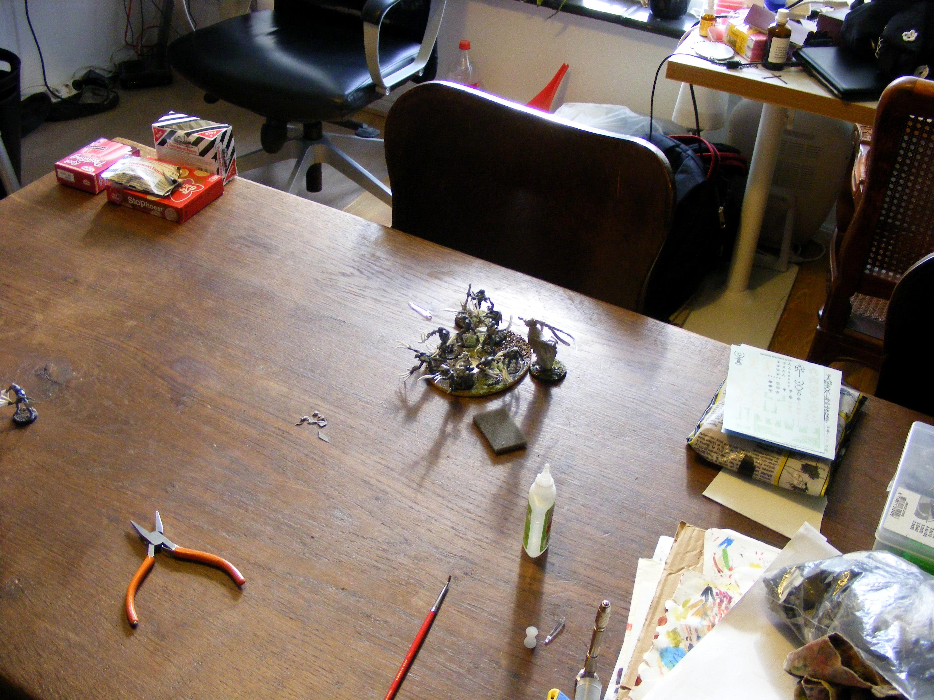 Necrons, Warhammer 40,000, Work In Progress